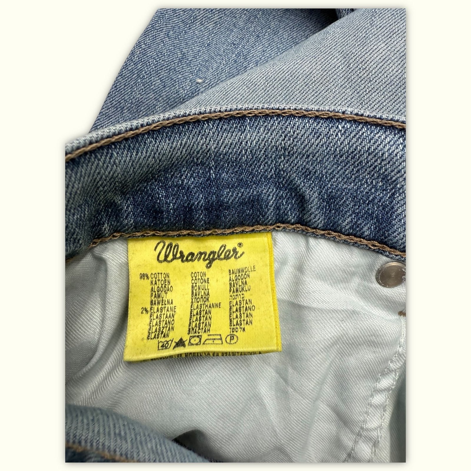Wrangler Jean Regular Homme 2010s Workwear – W36