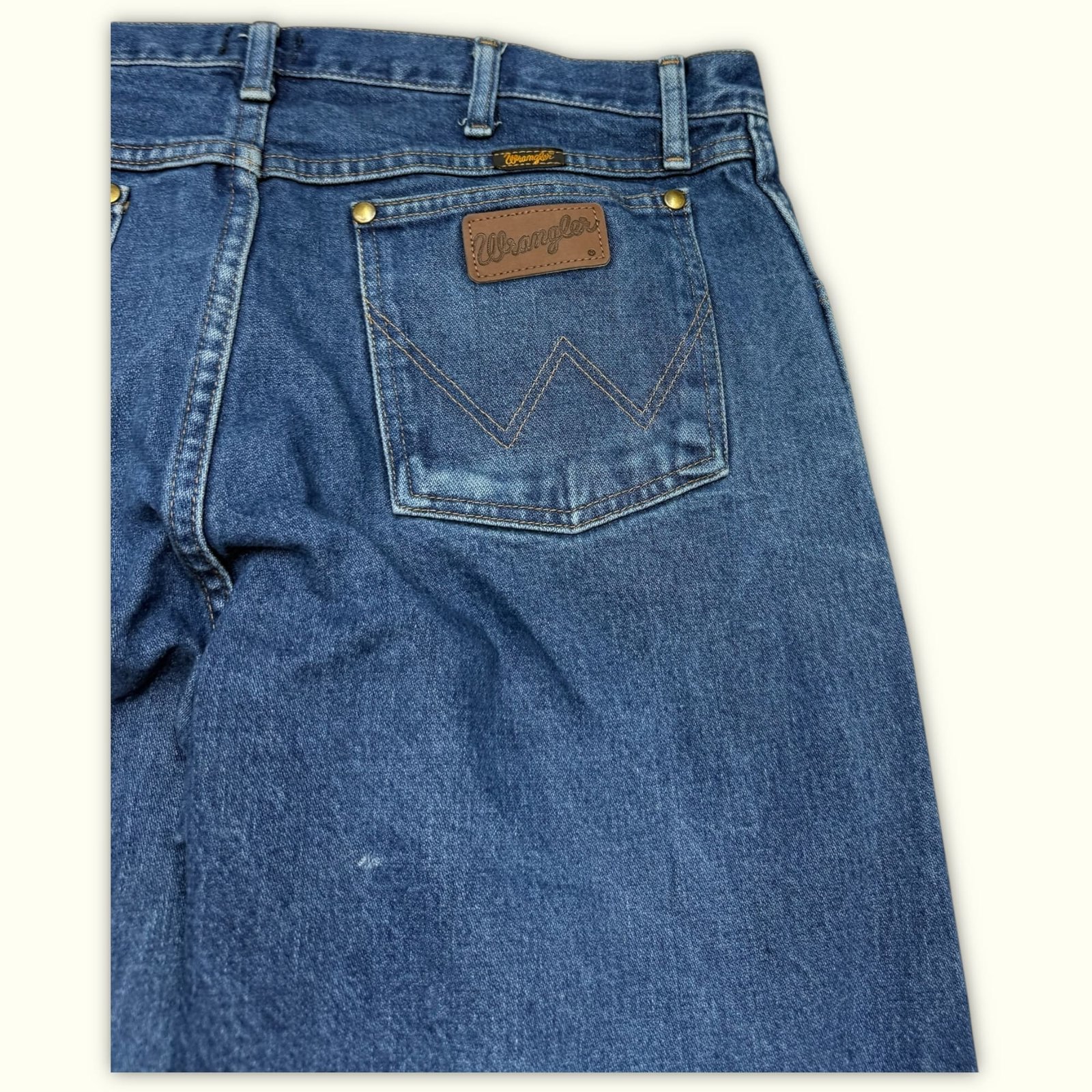 Wrangler Jean Regular Homme 2000s Western – W38
