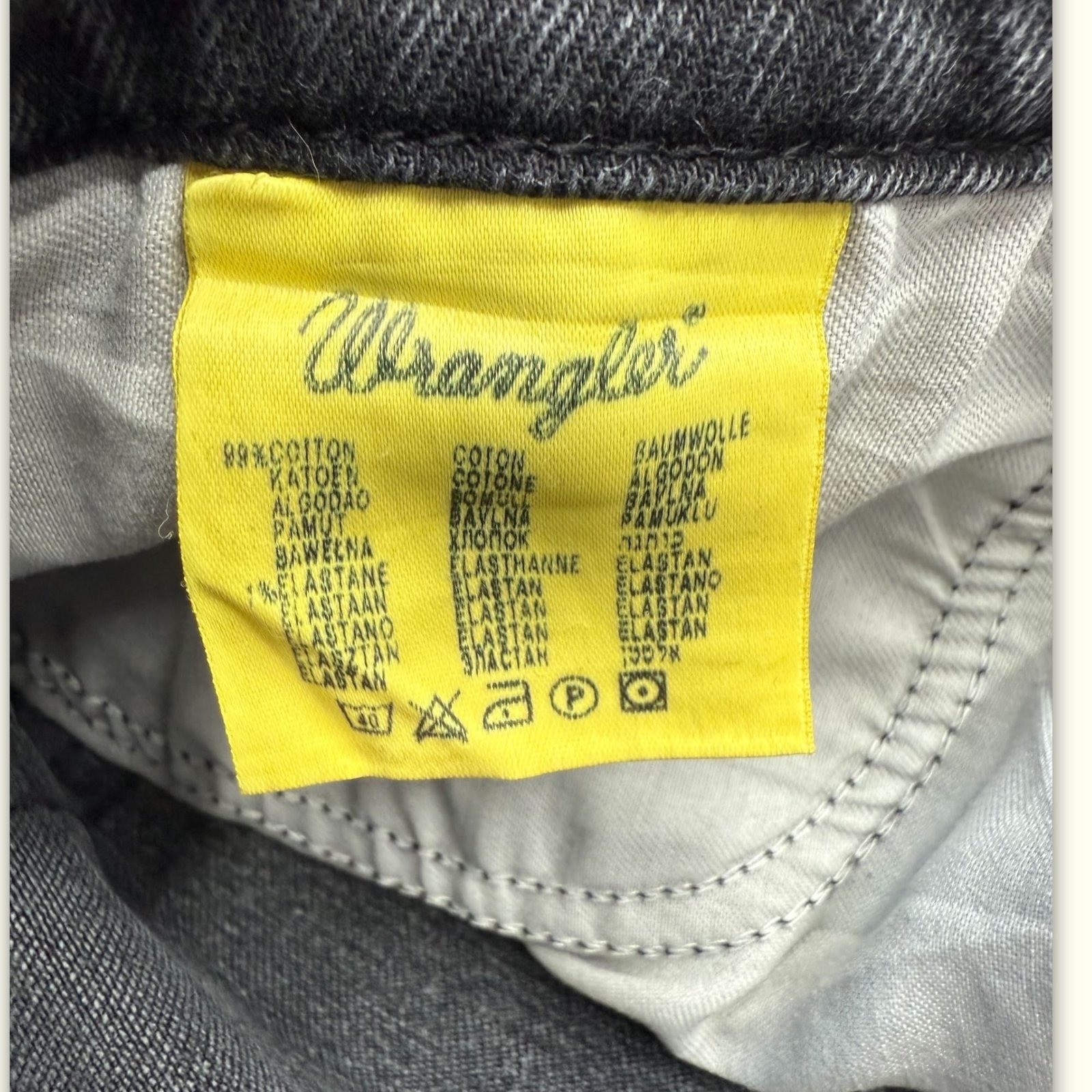 Wrangler Jean Regular Homme 2000s Western – W38
