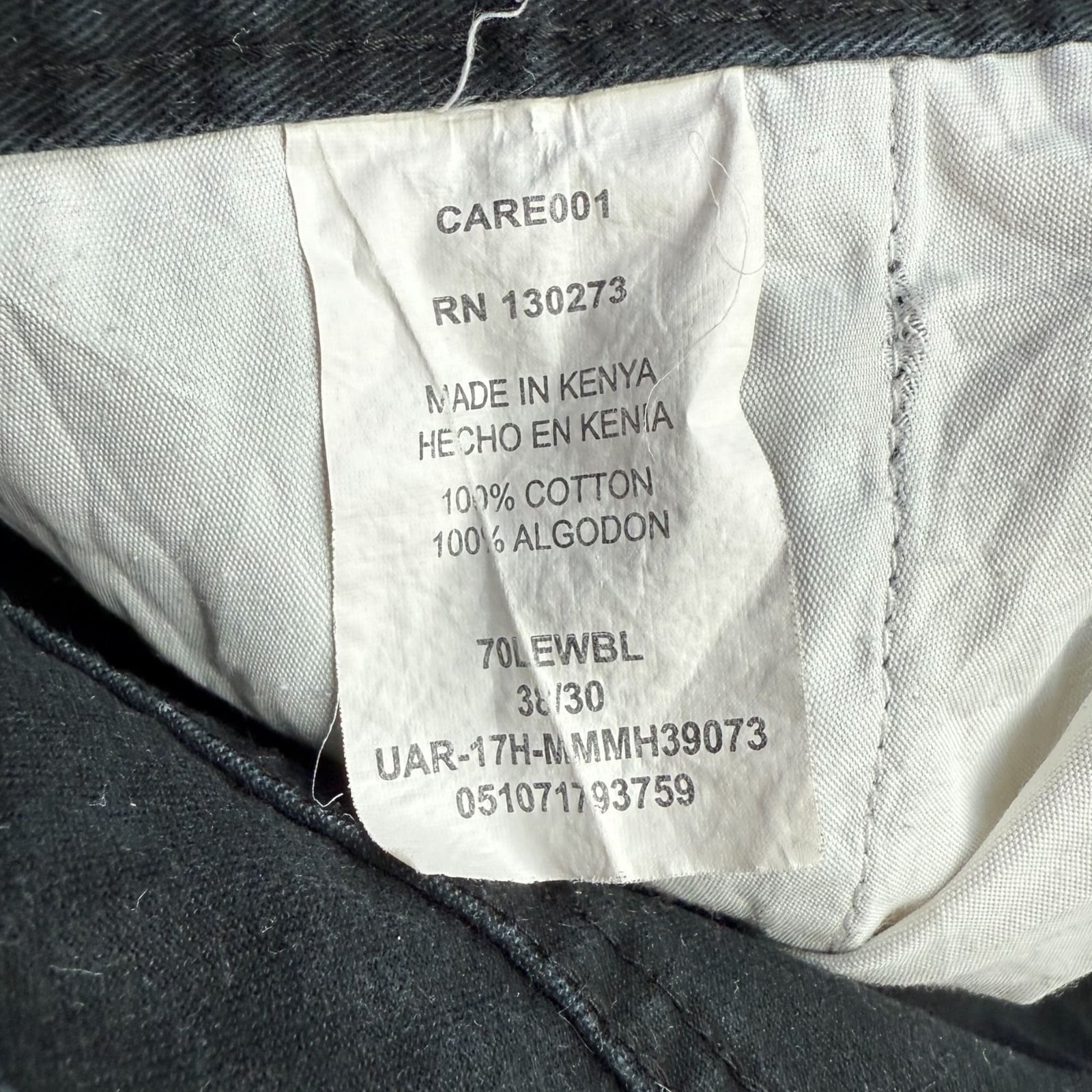 Wrangler Pantalon cargo Relaxed Homme 2010s Workwear – W38
