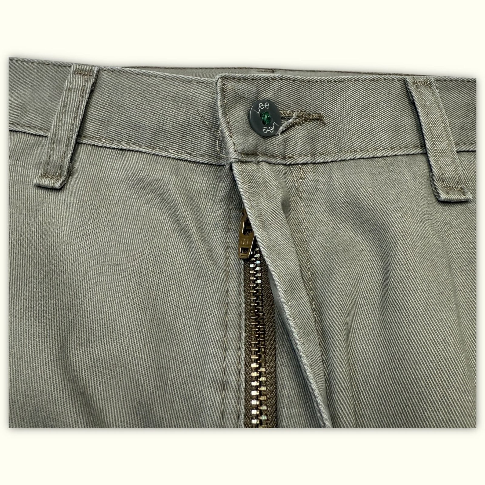 Lee Chinosy Regular Mężczyźni Khaki coded – W34