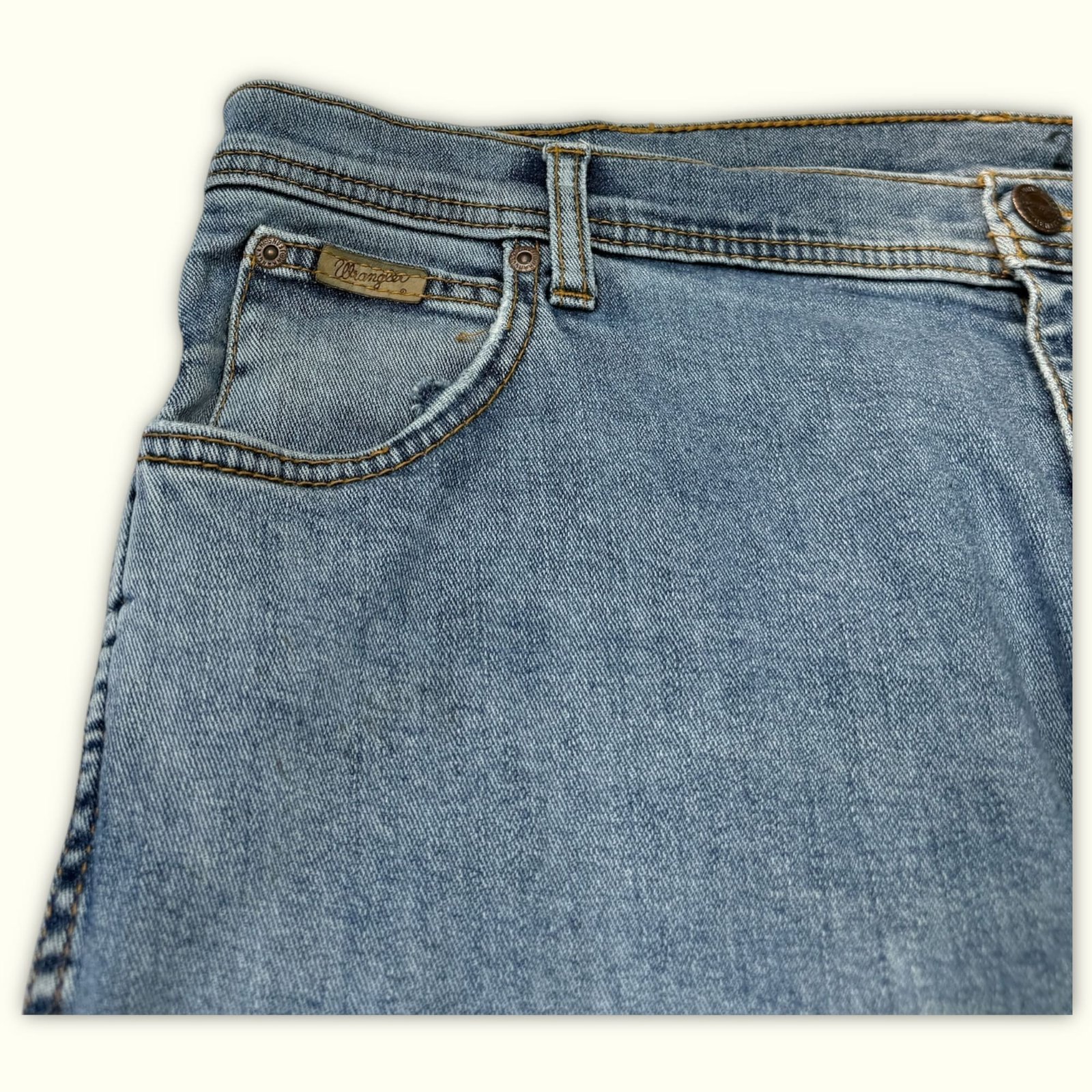 Wrangler Jean Regular Homme 2010s Western – W38