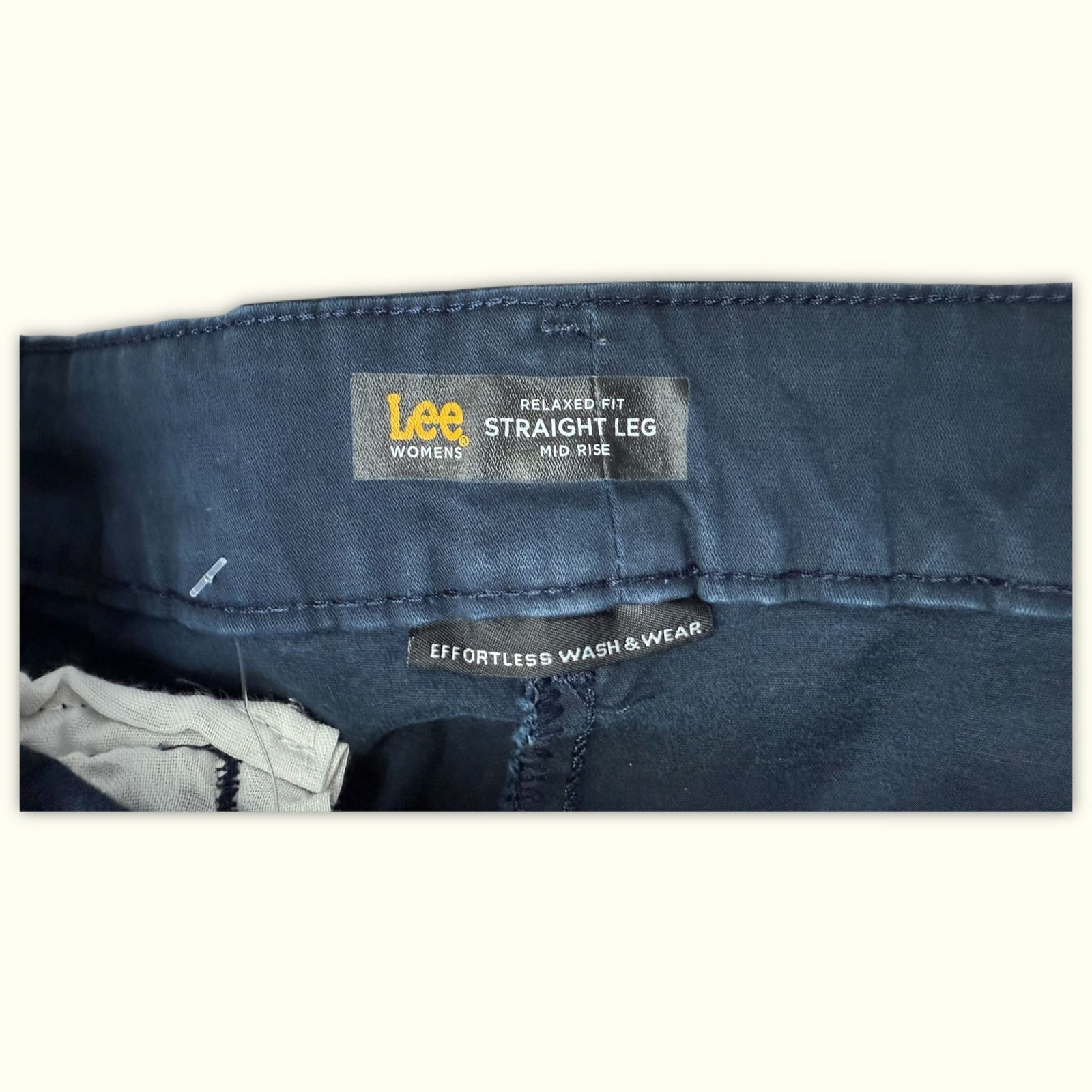 Lee Chino Regular Femme Normcore – W40