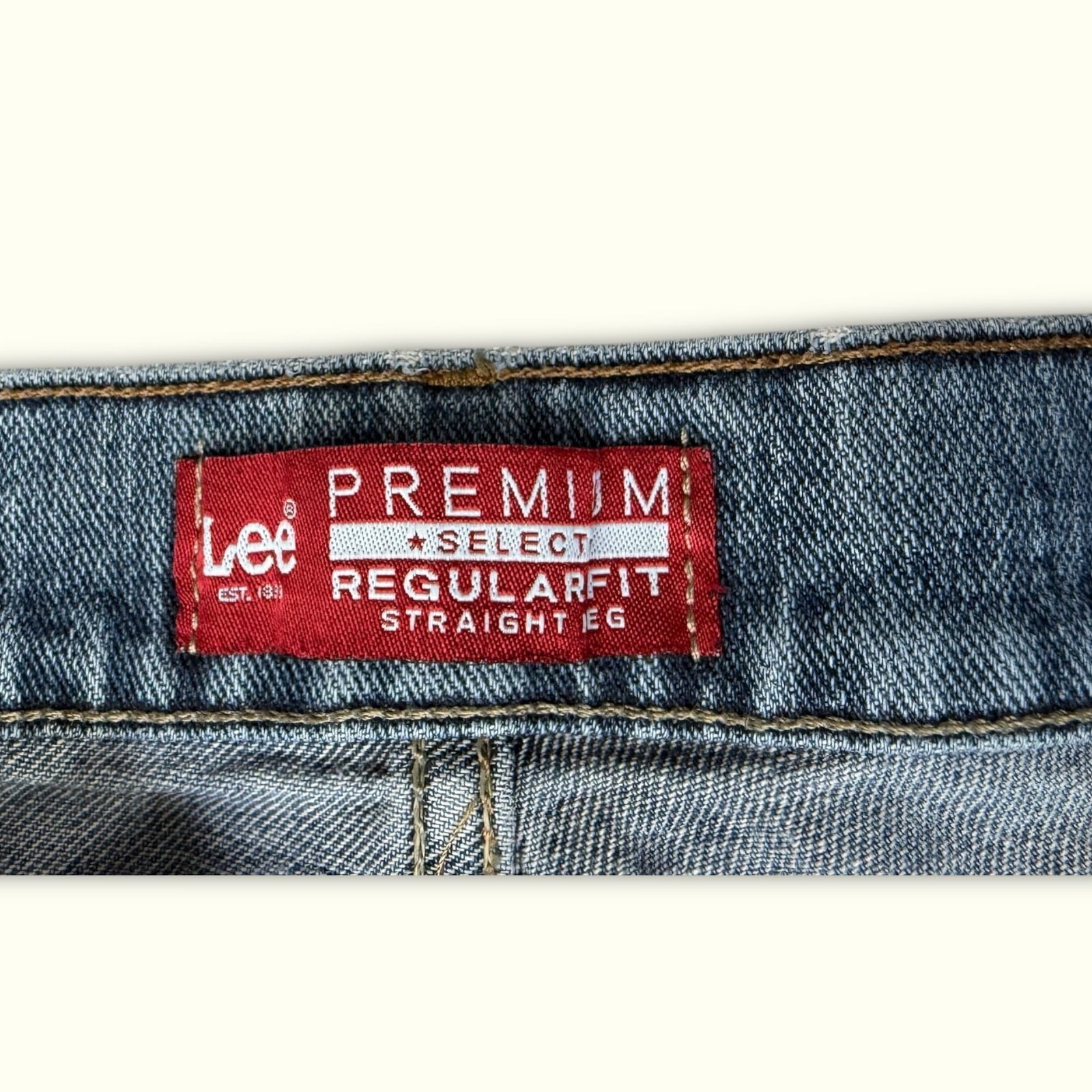 Lee Jean Regular Homme 2010s Normcore – W42