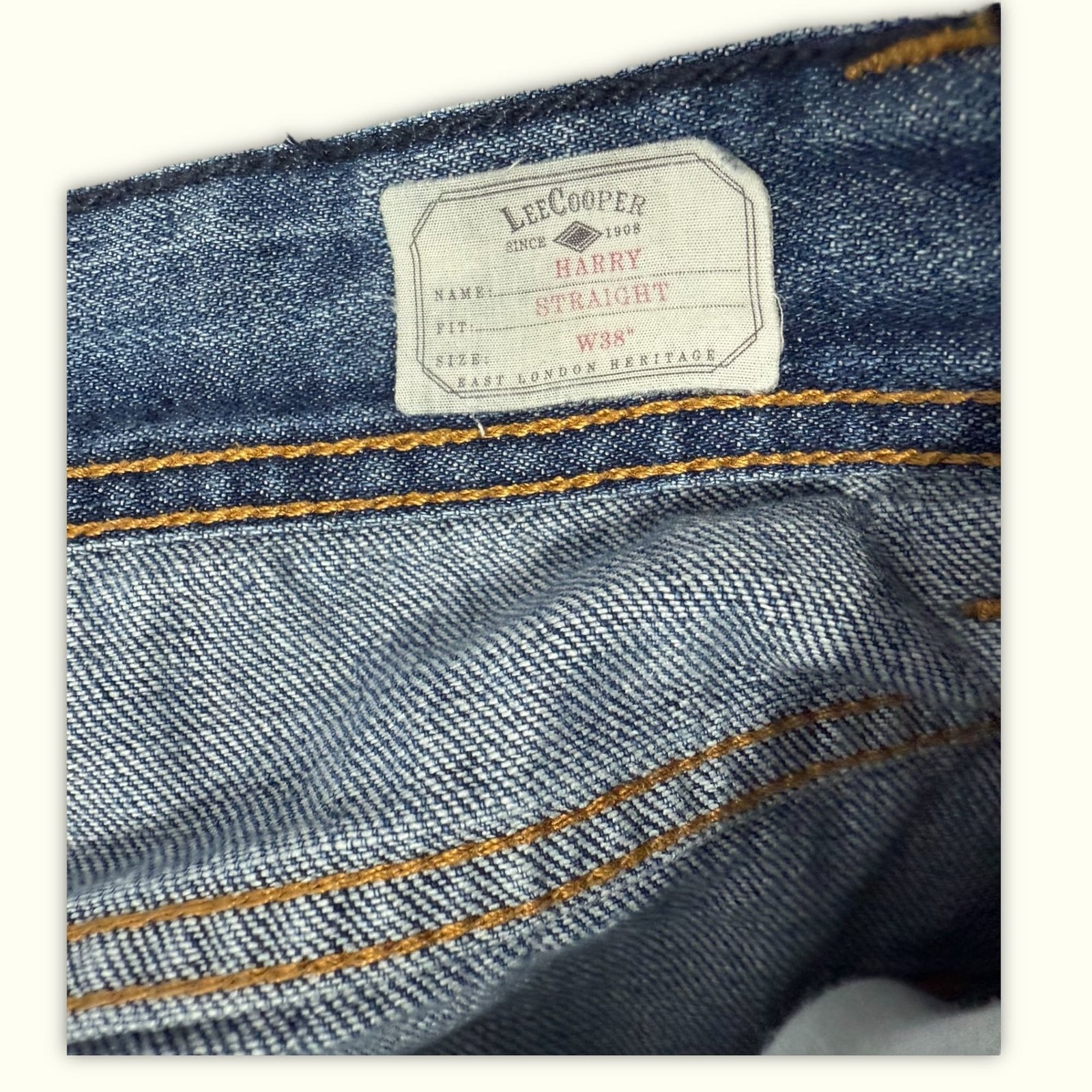 Lee Cooper Jean Regular Homme Workwear – W38