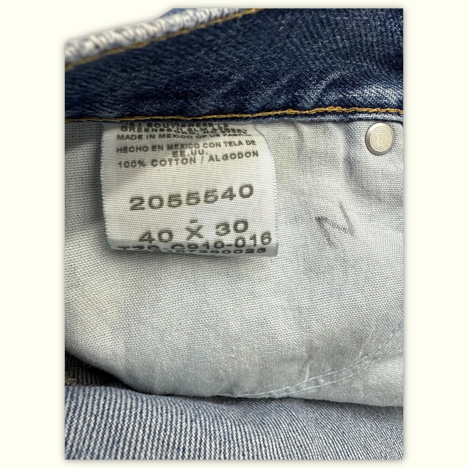 Lee Jean Relaxed Homme 1990s Vintage – W40