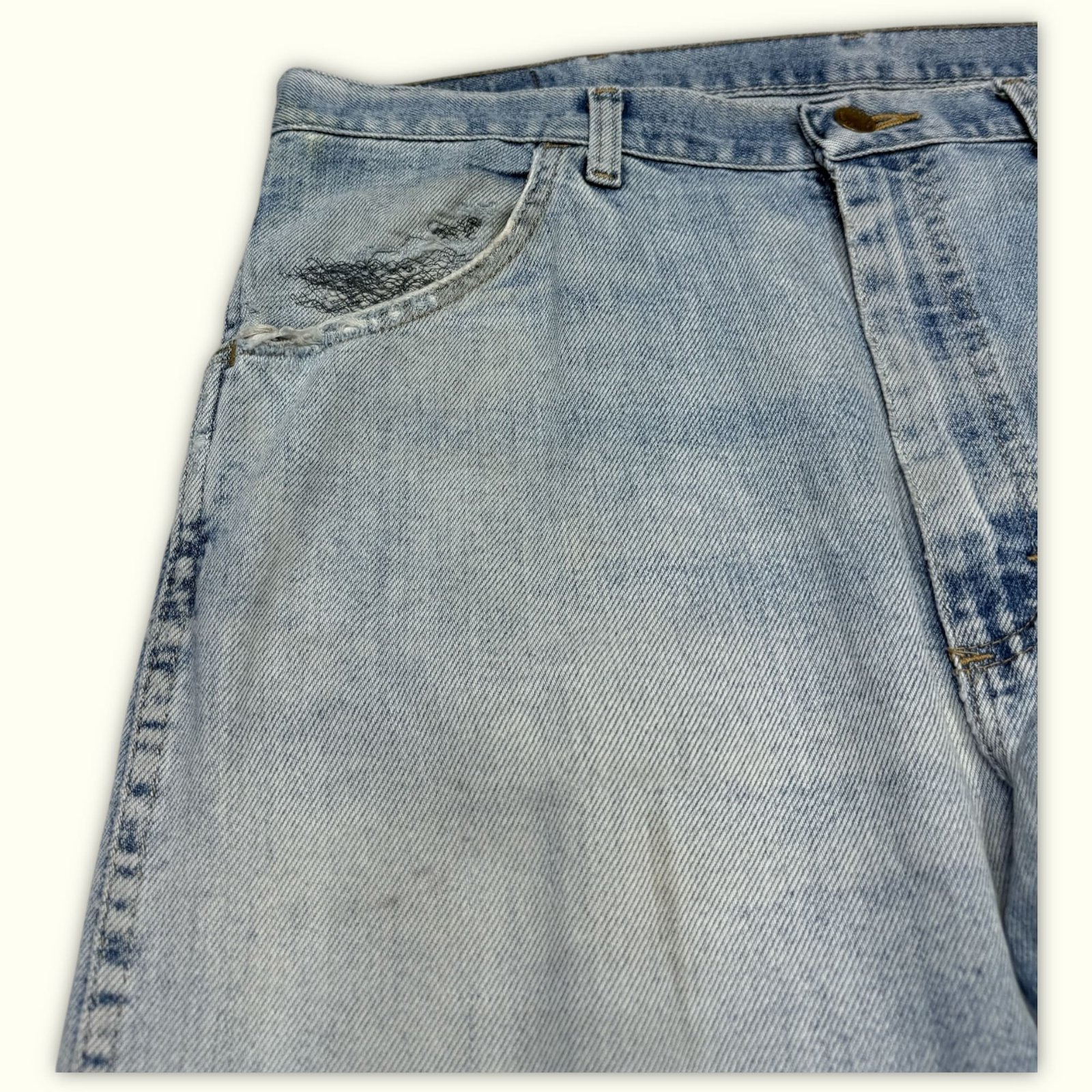 Wrangler Jean Regular Homme 2000s Western – W36
