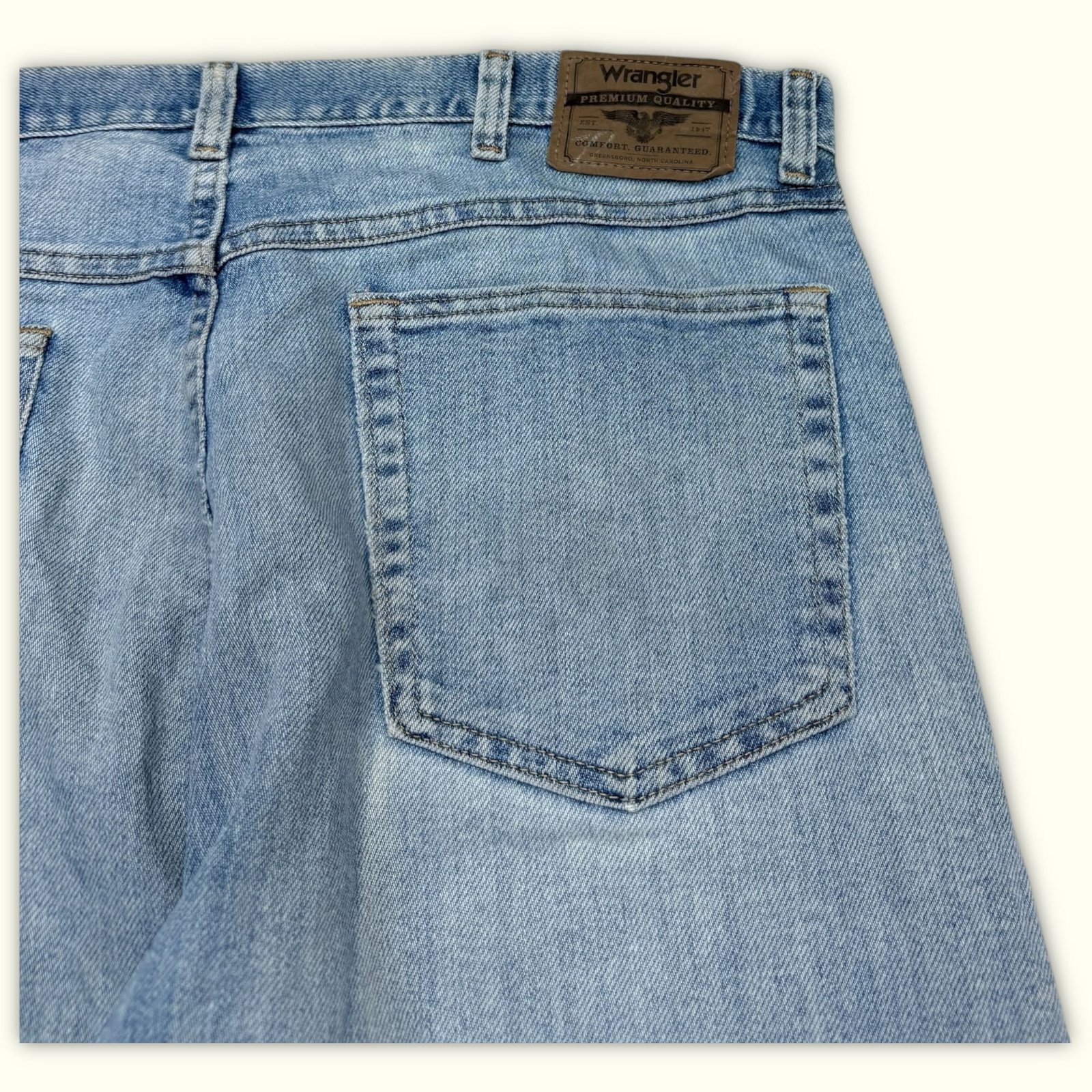 Wrangler Jean Regular Homme 2000s Western – W36