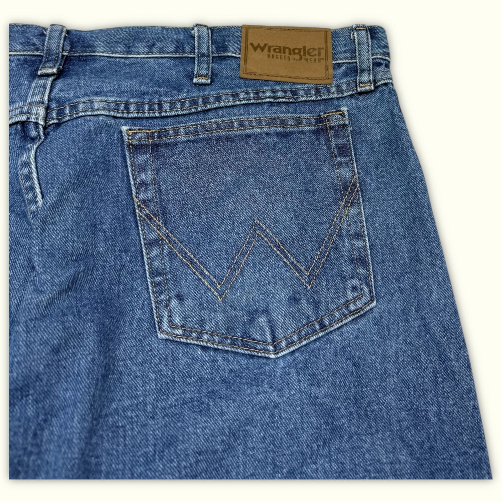 Wrangler Jean Regular Homme 2000s Western – W38