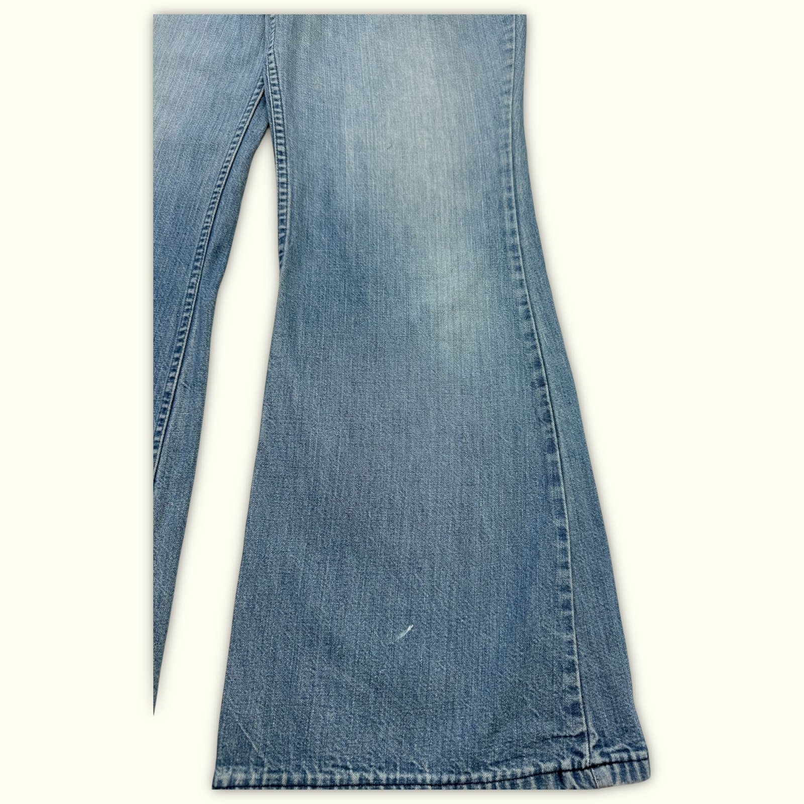 Wrangler Jean Évasé Homme 1970s Vintage – W32