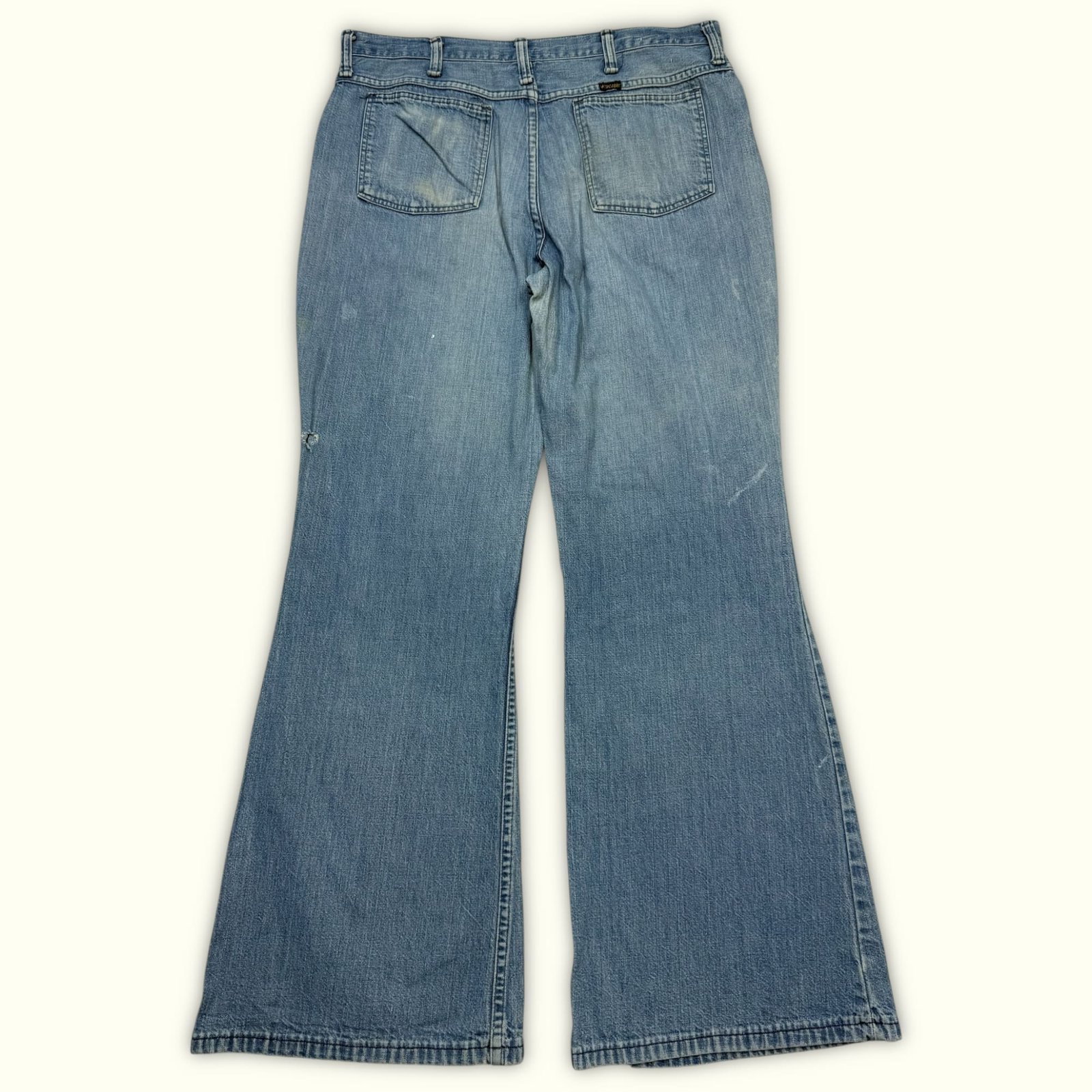 Wrangler Jean Évasé Homme 1970s Vintage – W32