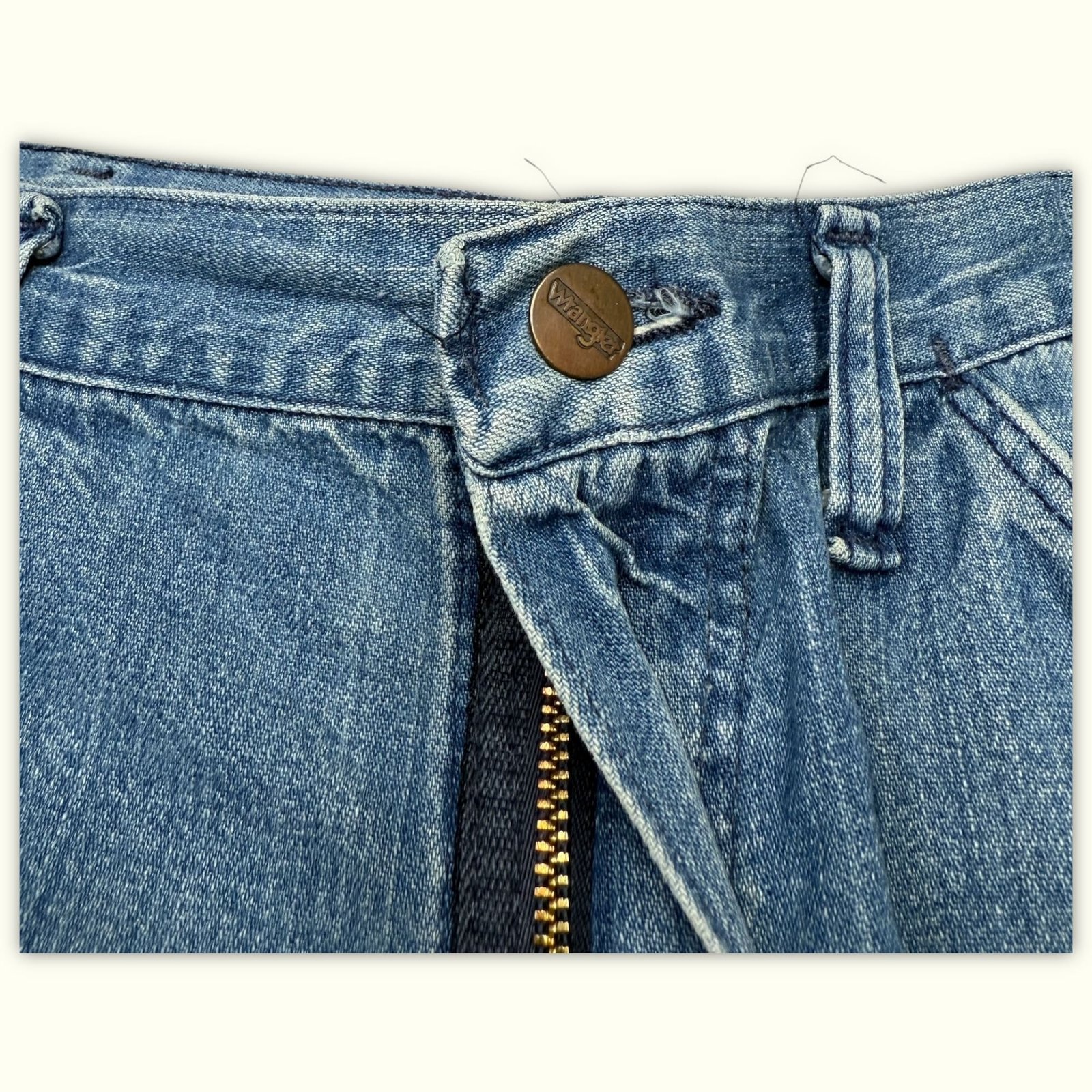 Wrangler Jean Évasé Homme 1970s Vintage – W32
