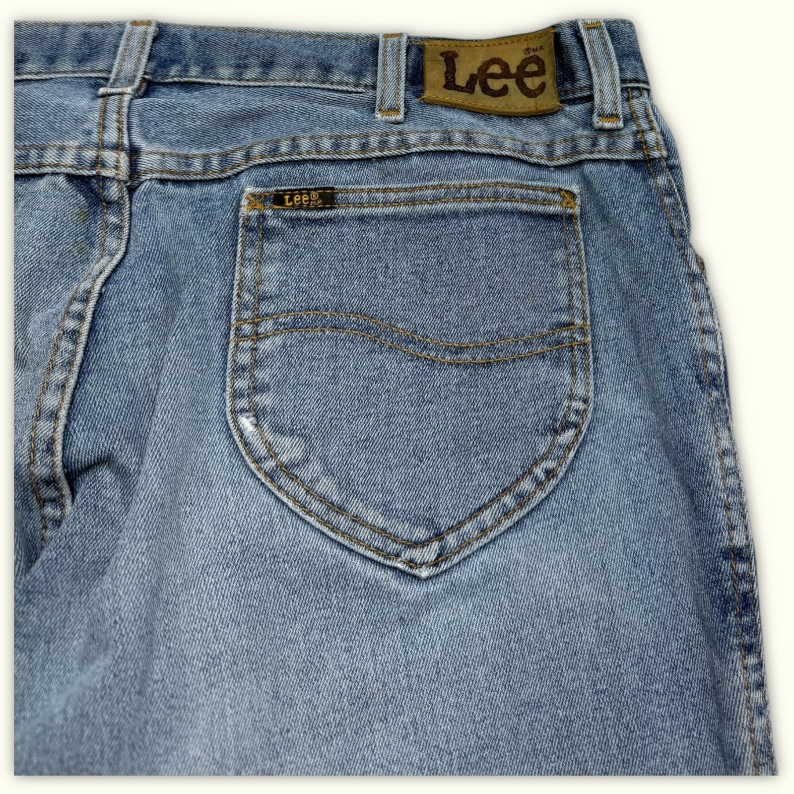 Lee Jean Regular Homme 1990s Vintage – W38