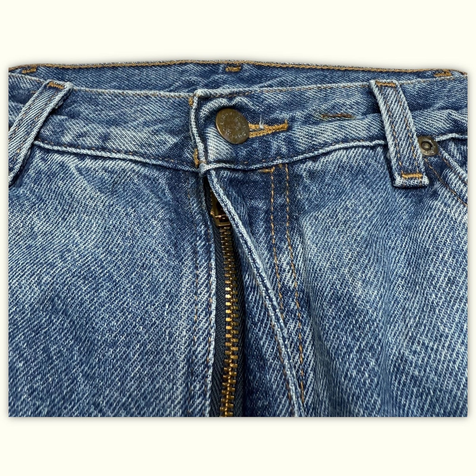 Wrangler Jean Regular Homme 1990s Workwear – W34