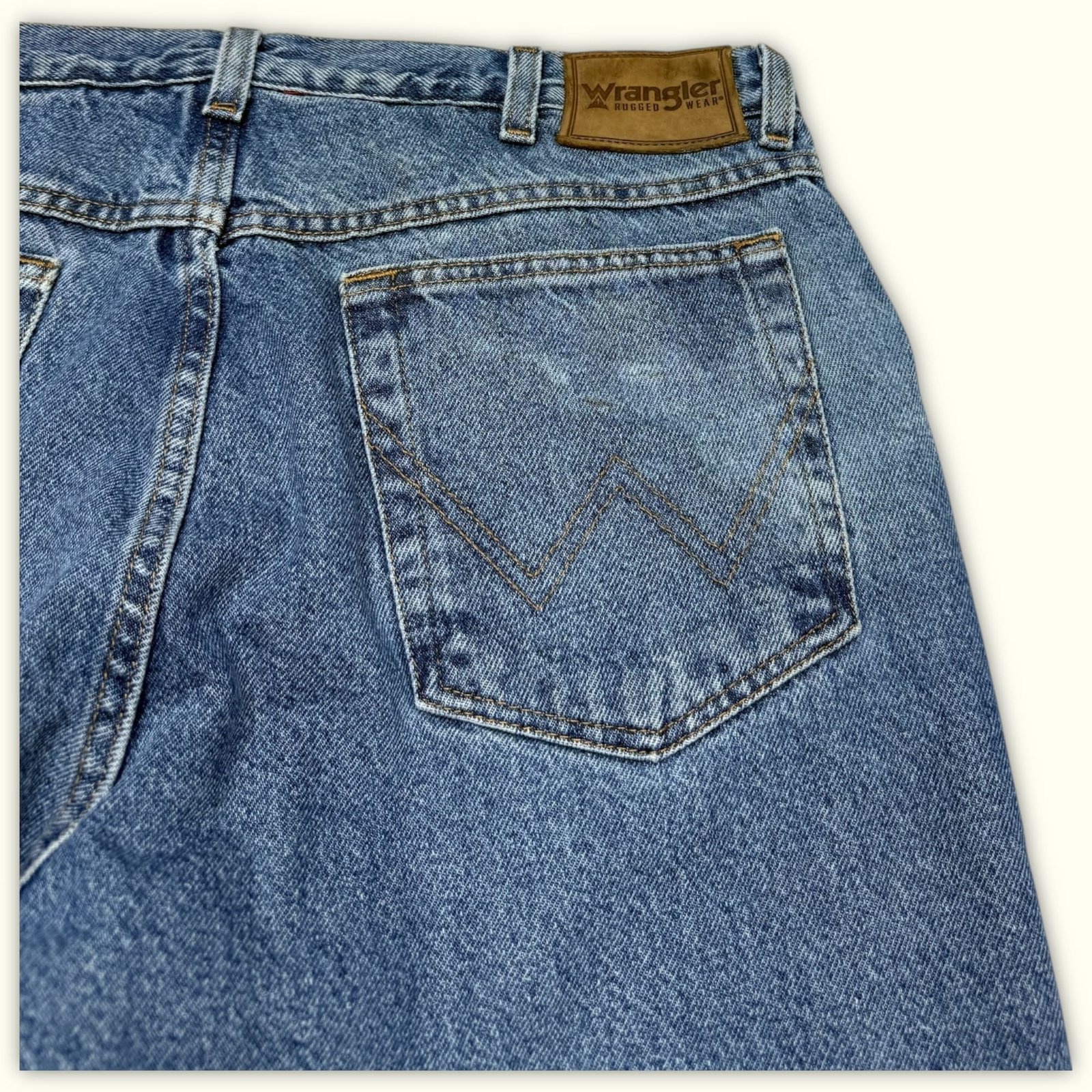 Wrangler Jean Regular Homme 1990s Workwear – W34