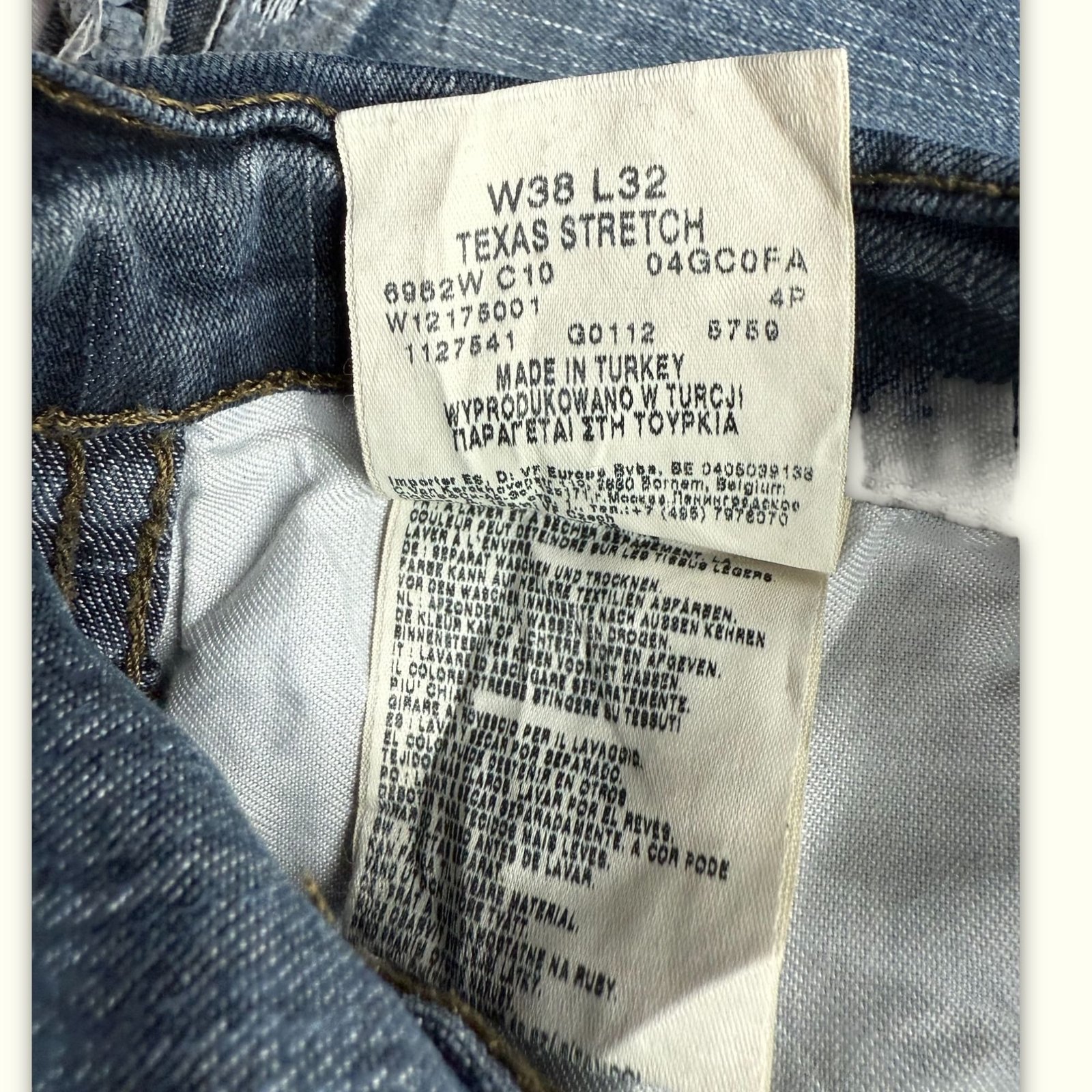 Wrangler Jean Regular Homme 2010s Workwear – W38