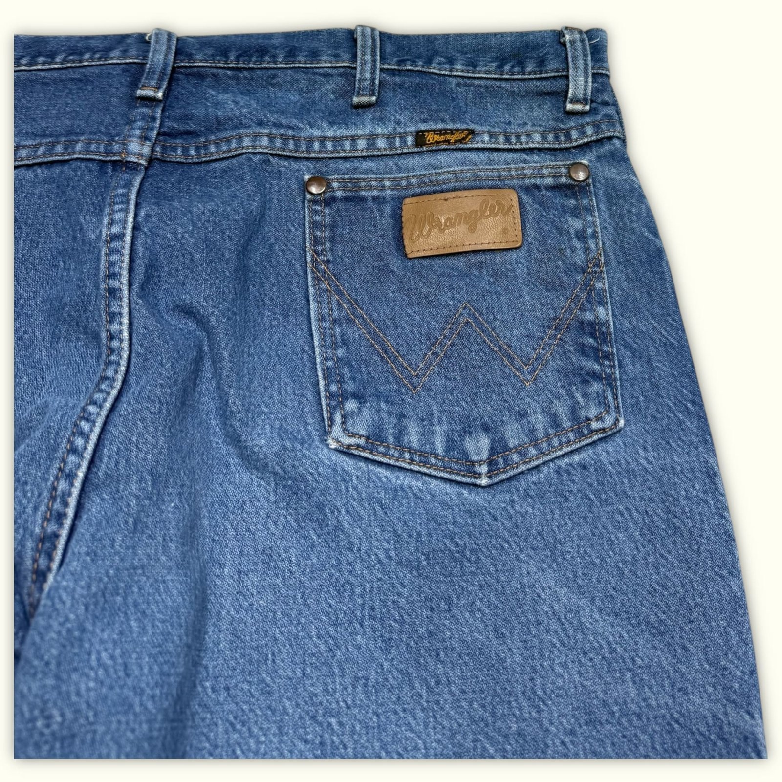 Wrangler Jean Slim Homme 2000s Western – W38