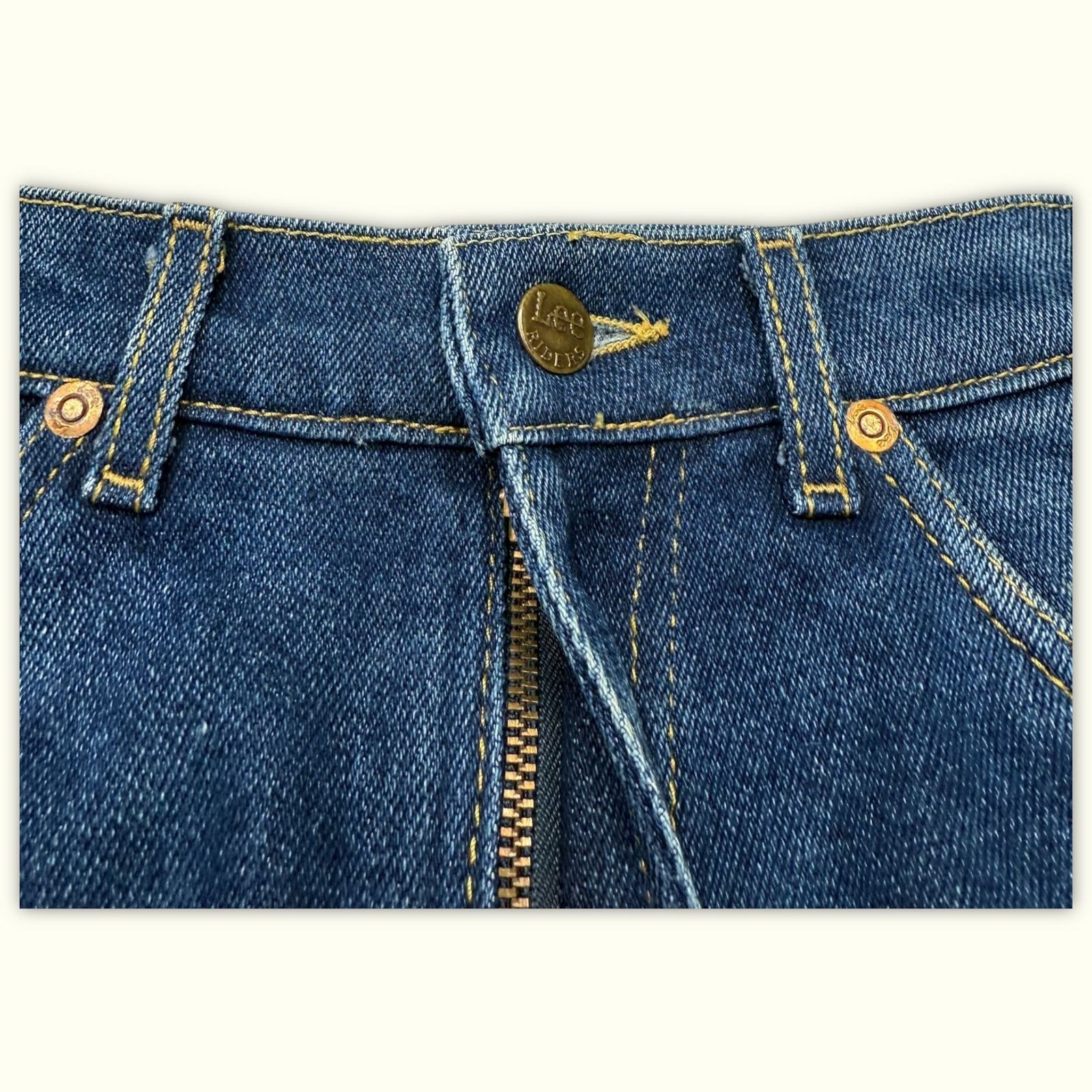 Lee Jean Regular Femme 1980s Vintage – W22