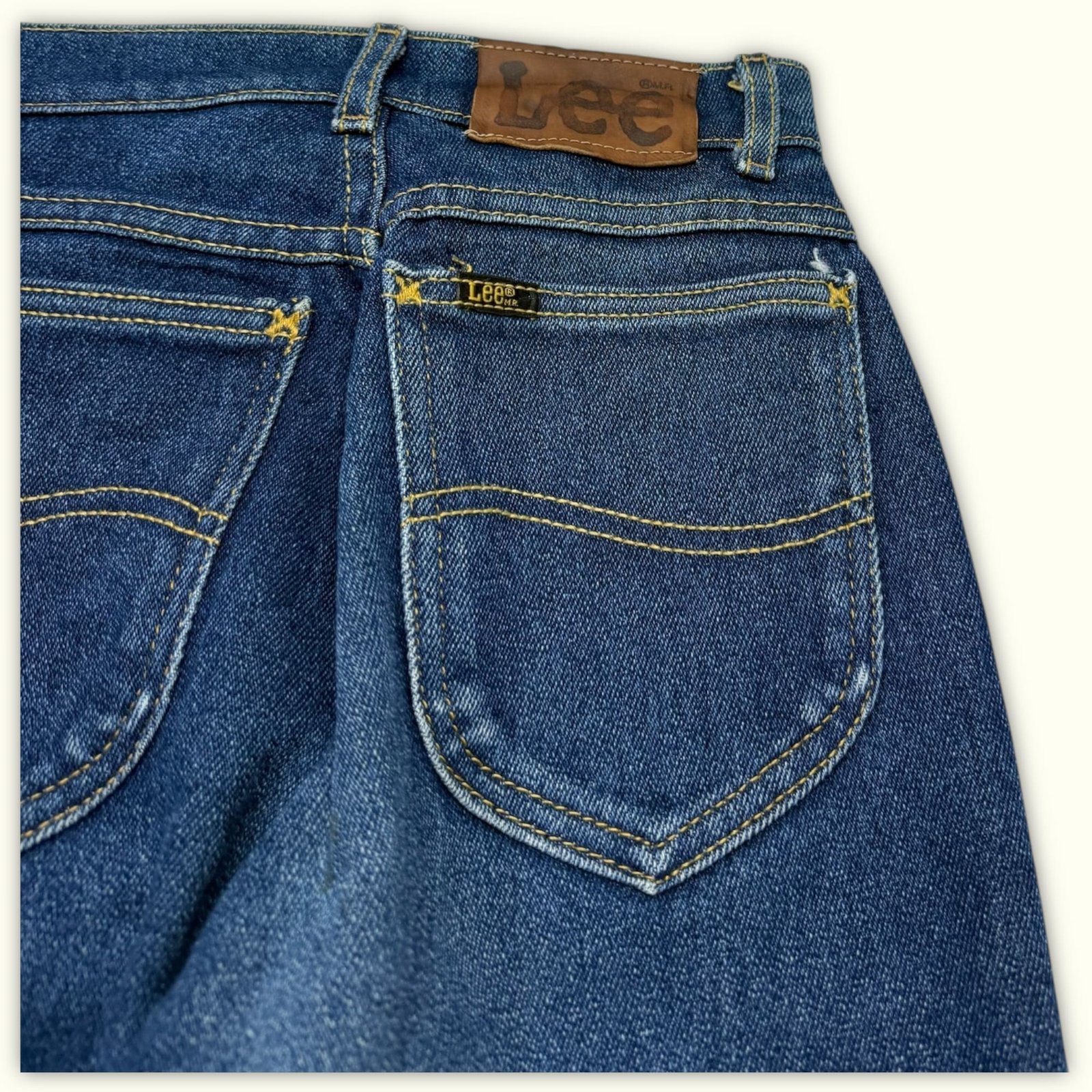 Lee Jean Regular Femme 1980s Vintage – W22