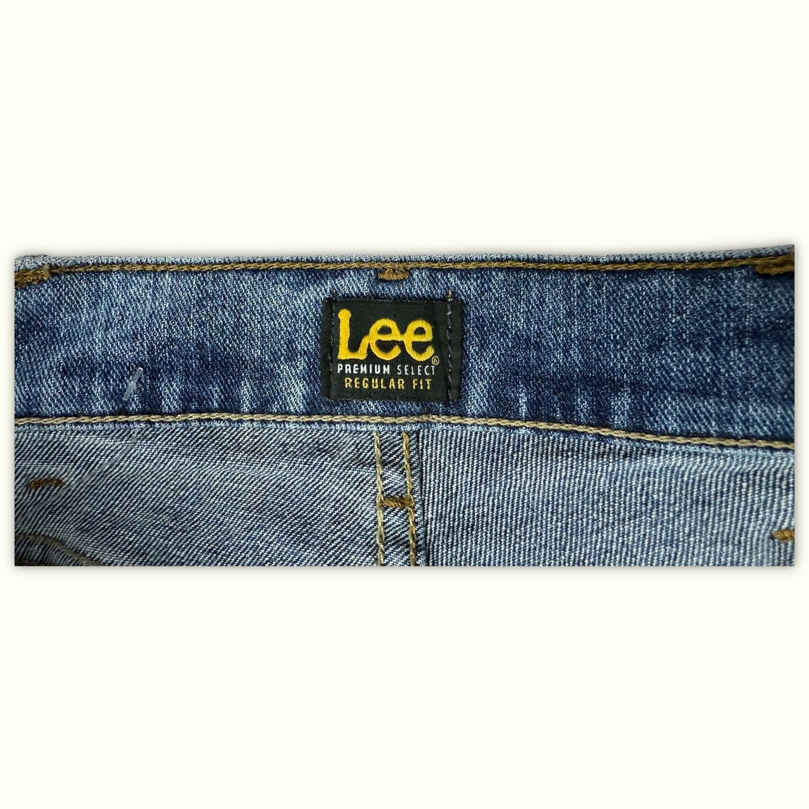 Lee Jean Regular Homme 2010s Normcore – W34