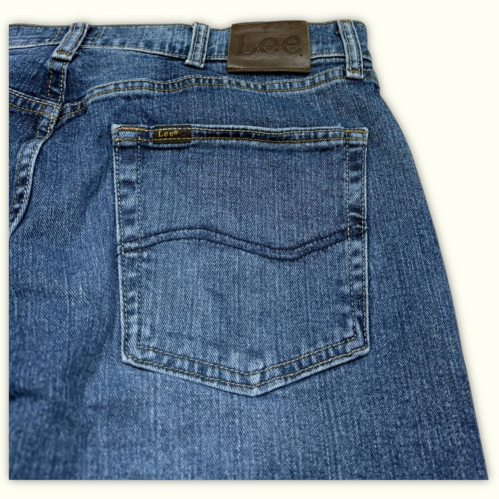 Lee Jean Regular Homme 2010s Normcore – W34
