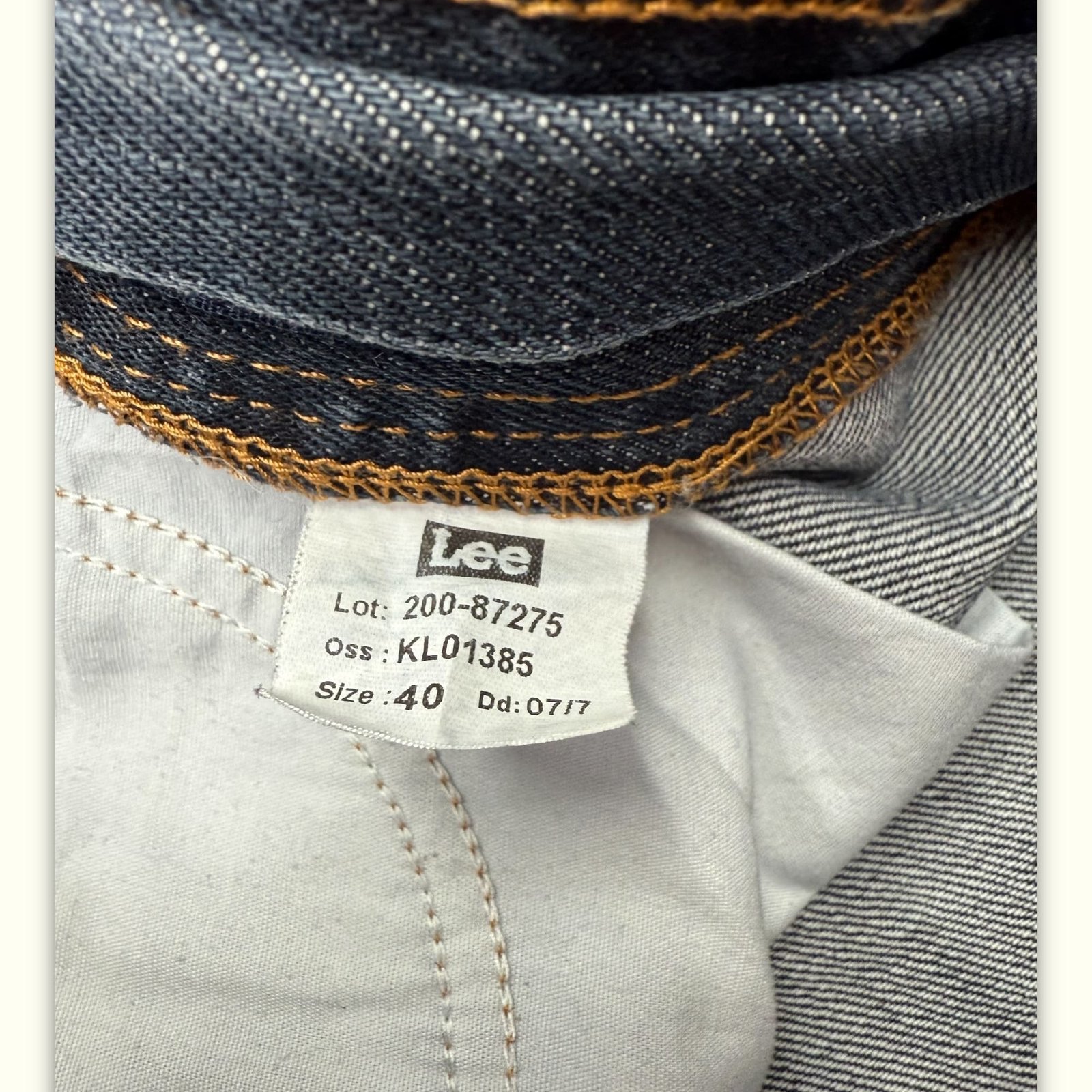 Lee Jean Relaxed Homme 1990s Vintage – W40