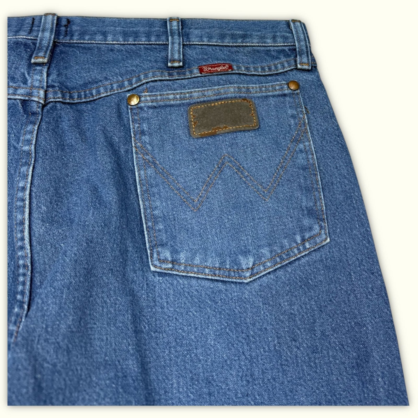 Wrangler Jean Relaxed Homme 1990s Western – W40