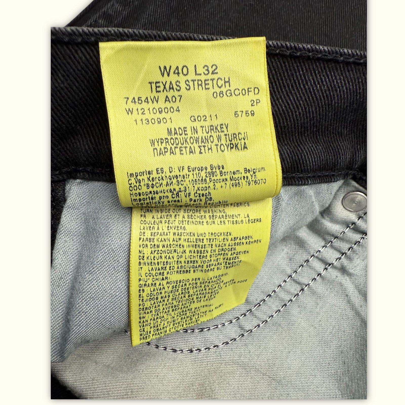 Wrangler Jean Regular Homme Western – W40