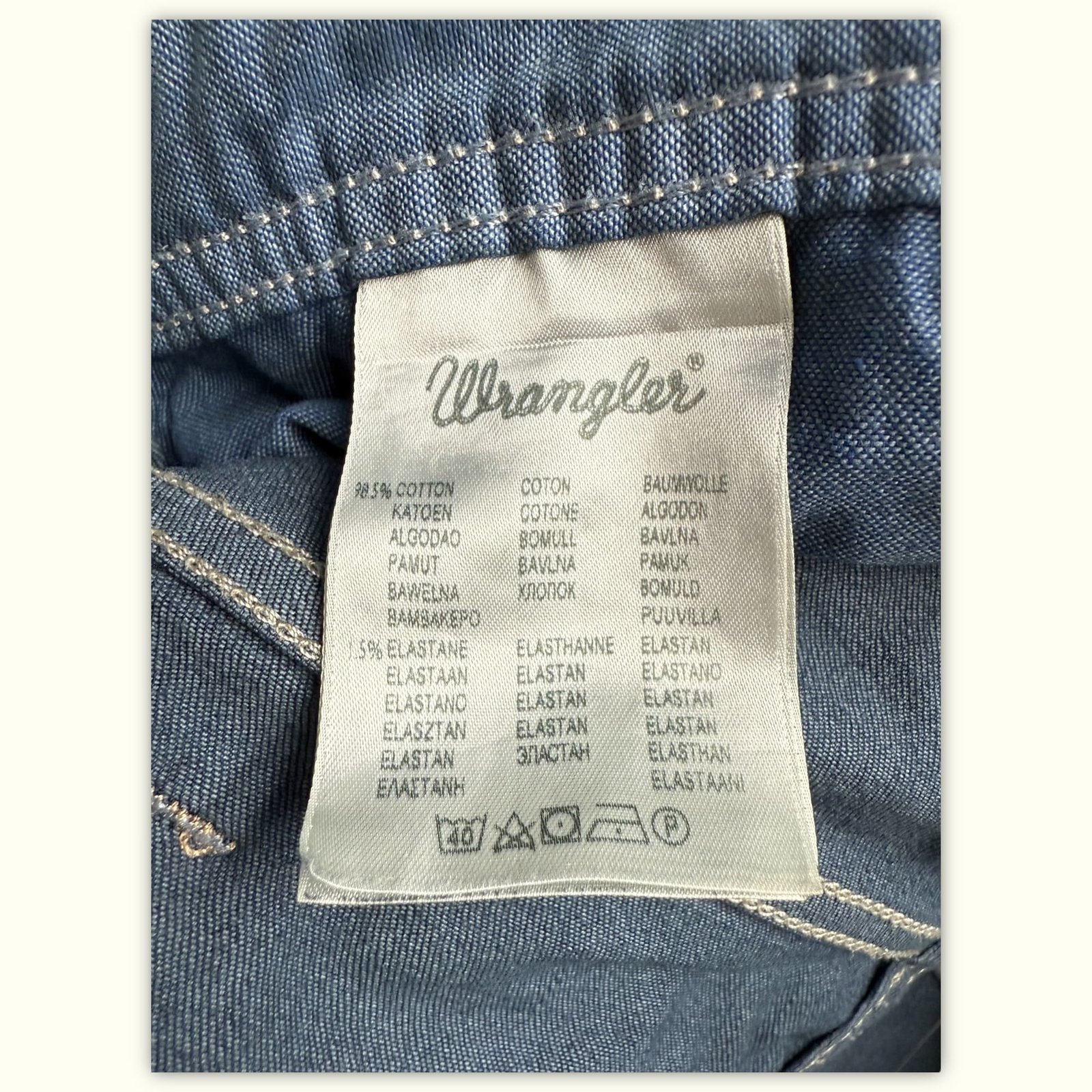 Wrangler Jean Regular Homme Classique – W36