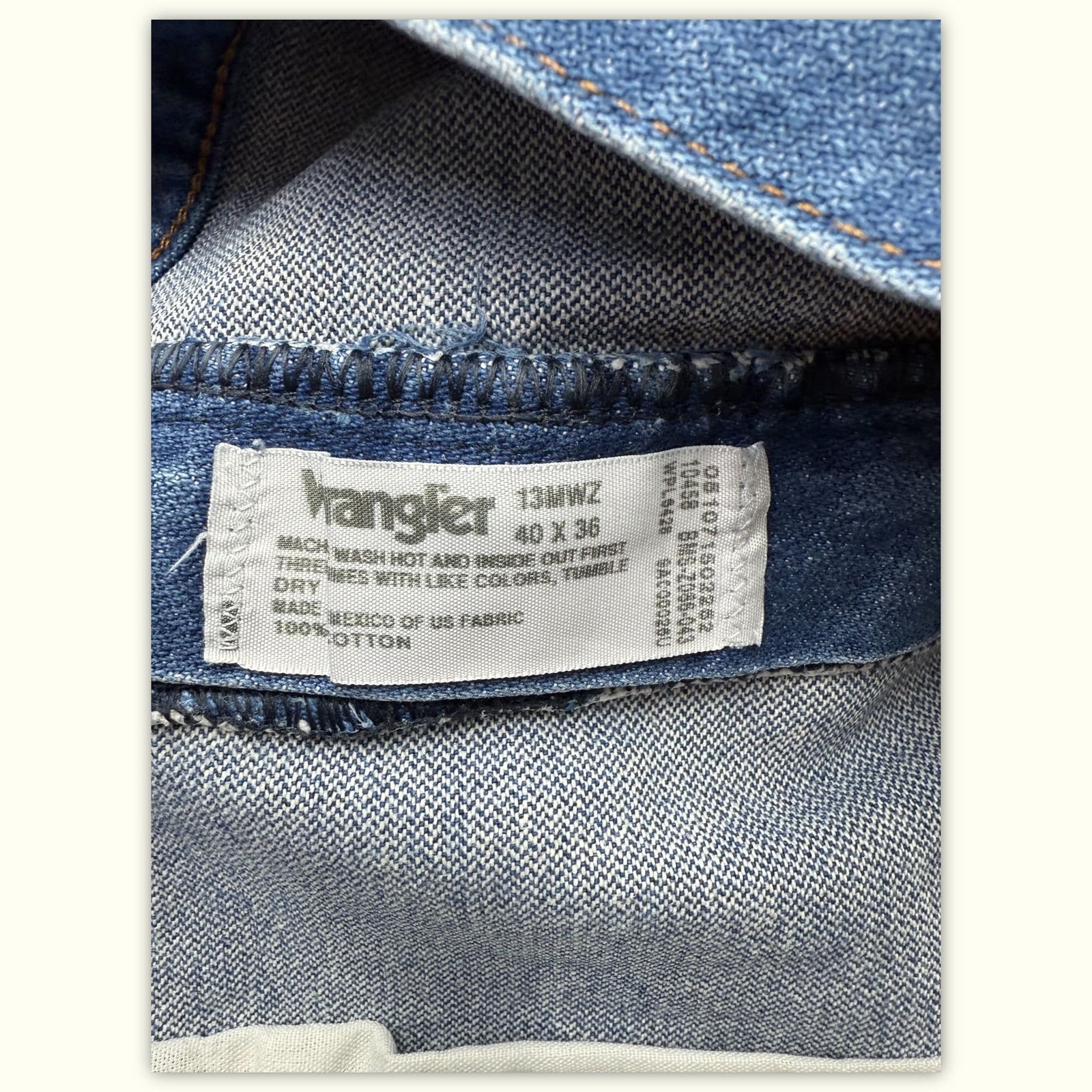 Wrangler Jean Regular Homme 2000s Western – W40
