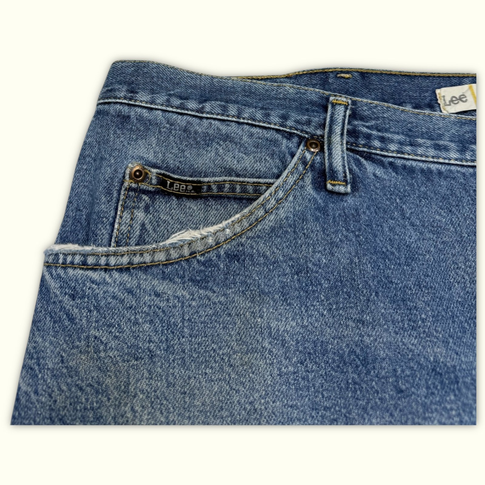 Lee Jean Regular Homme 2000s Normcore – W40