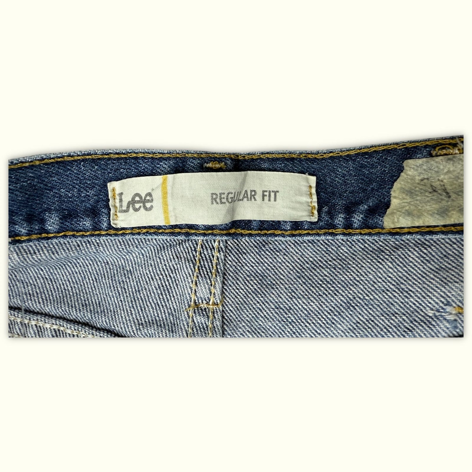 Lee Jean Regular Homme 2000s Normcore – W40