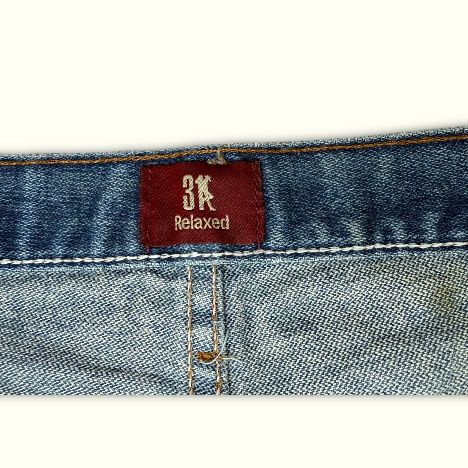Wrangler Jean Relaxed Homme 2000s Western – W40