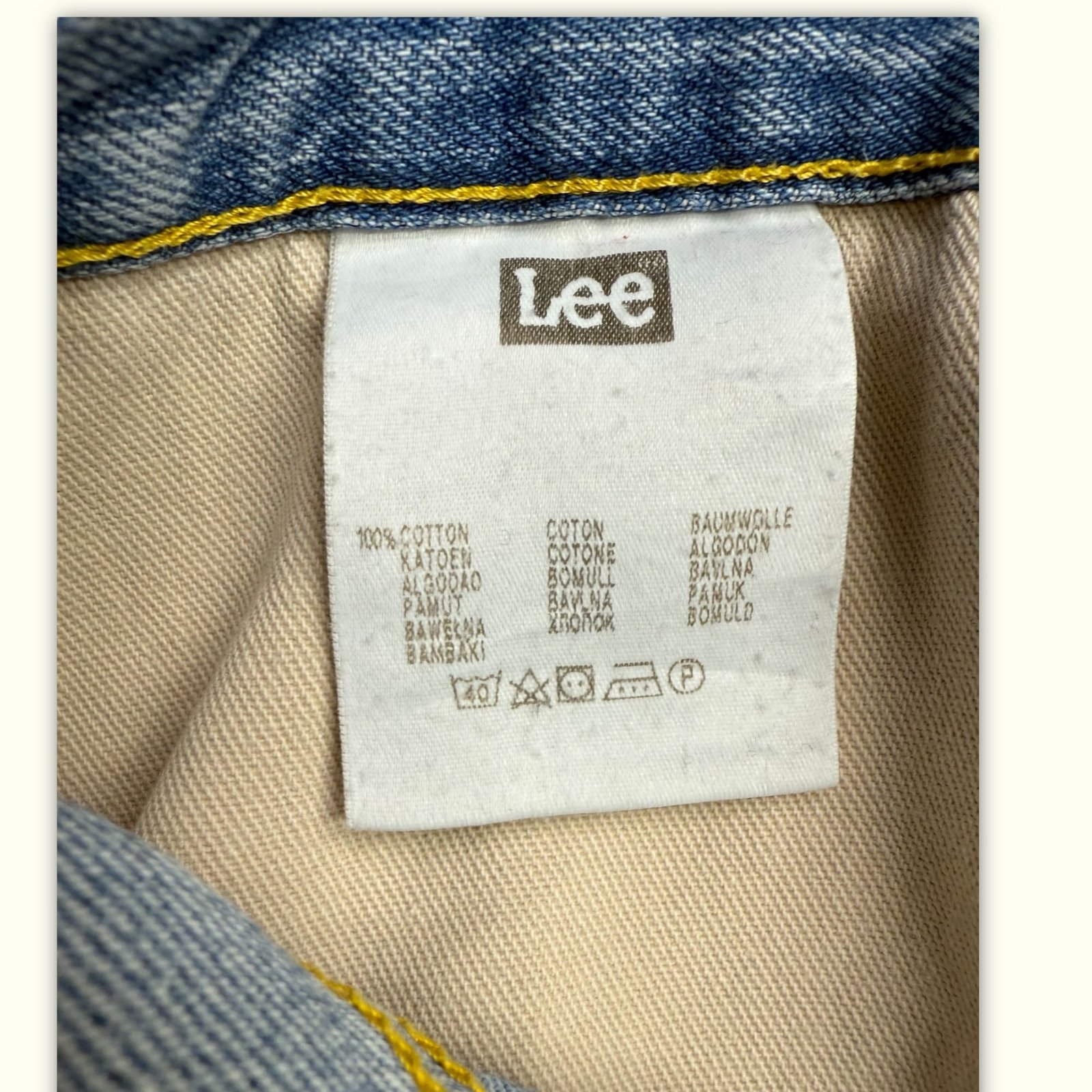 Lee Jean Regular Homme 2000s Vintage – W36