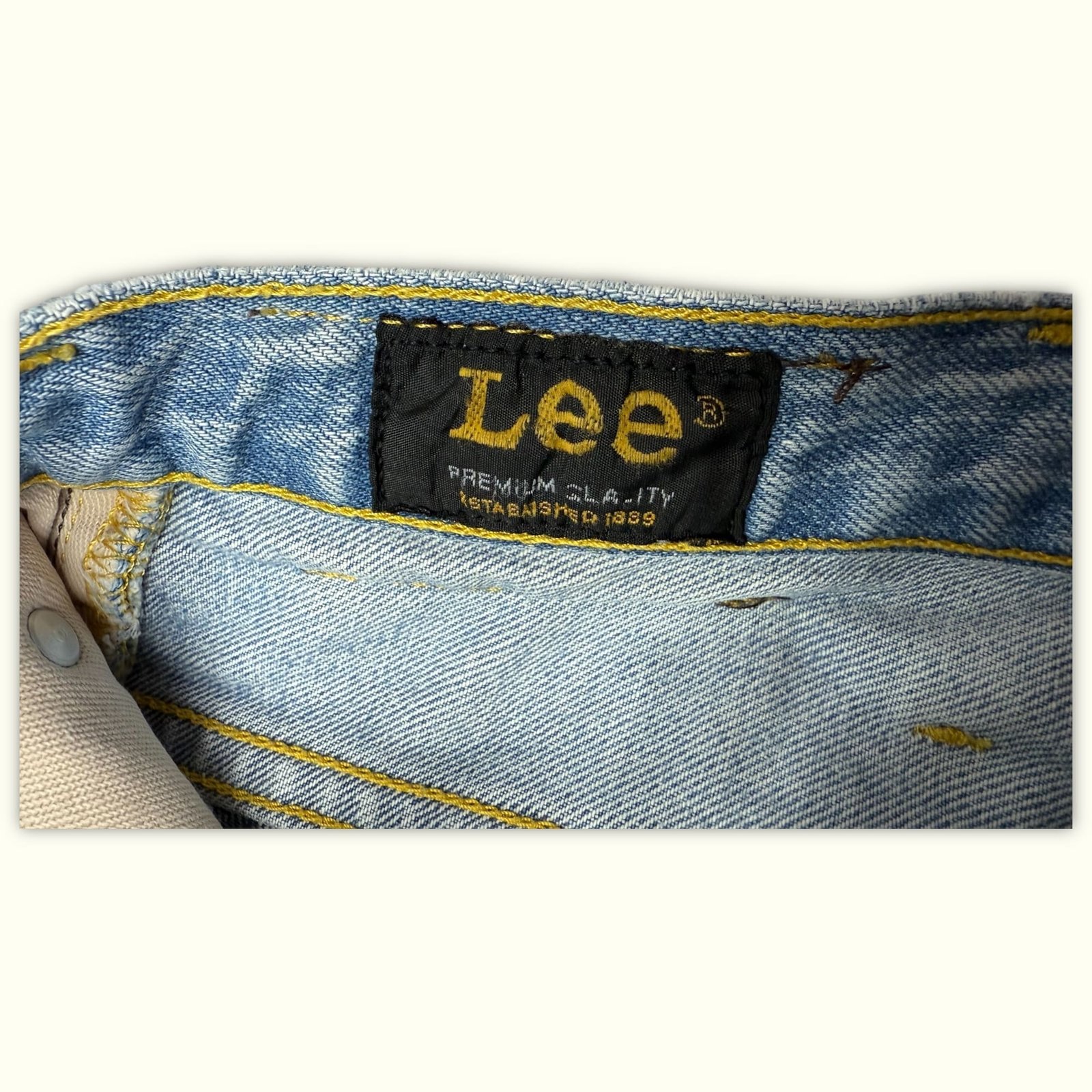 Lee Jean Regular Homme 2000s Vintage – W36