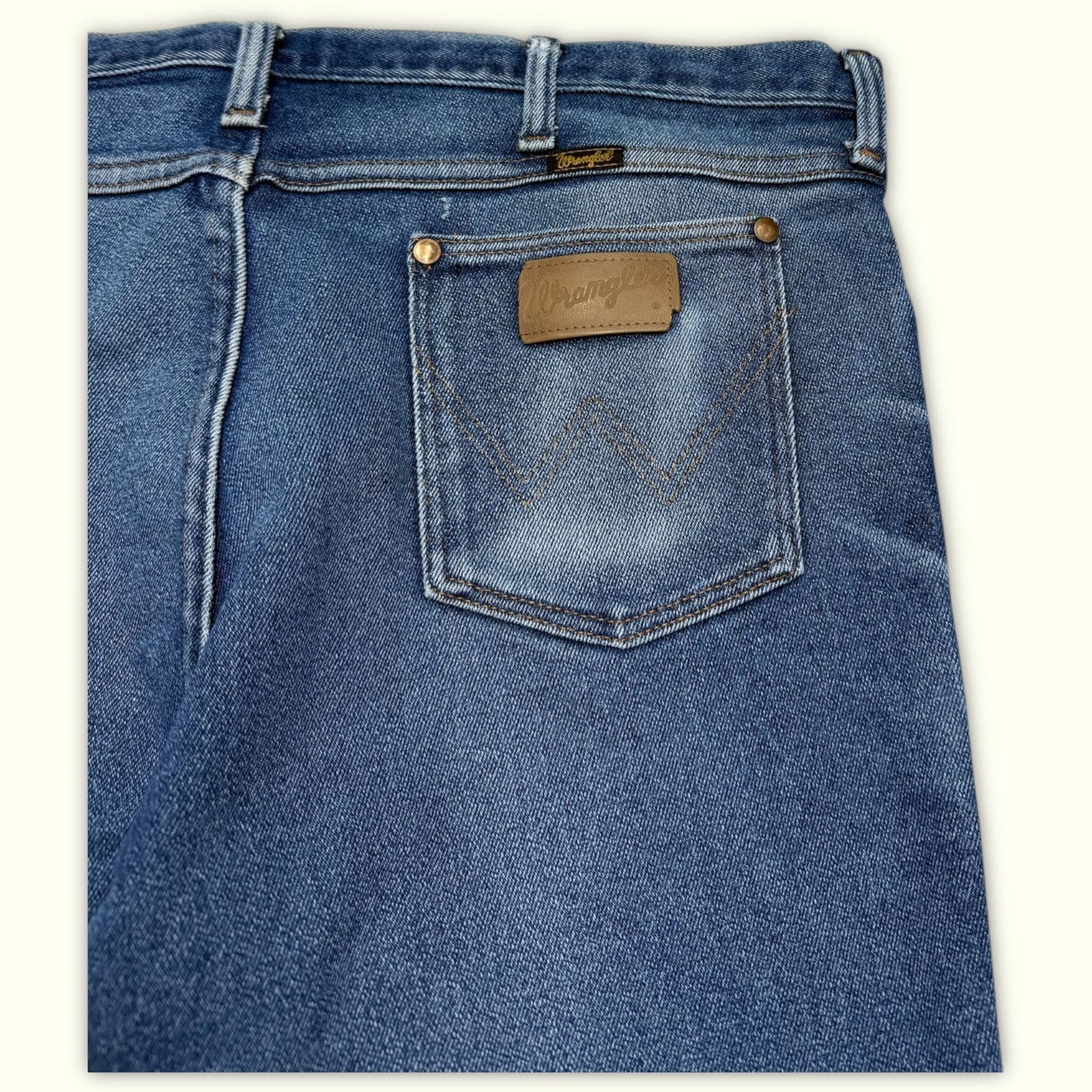 Wrangler Jean Regular Homme 1990s Western – W38