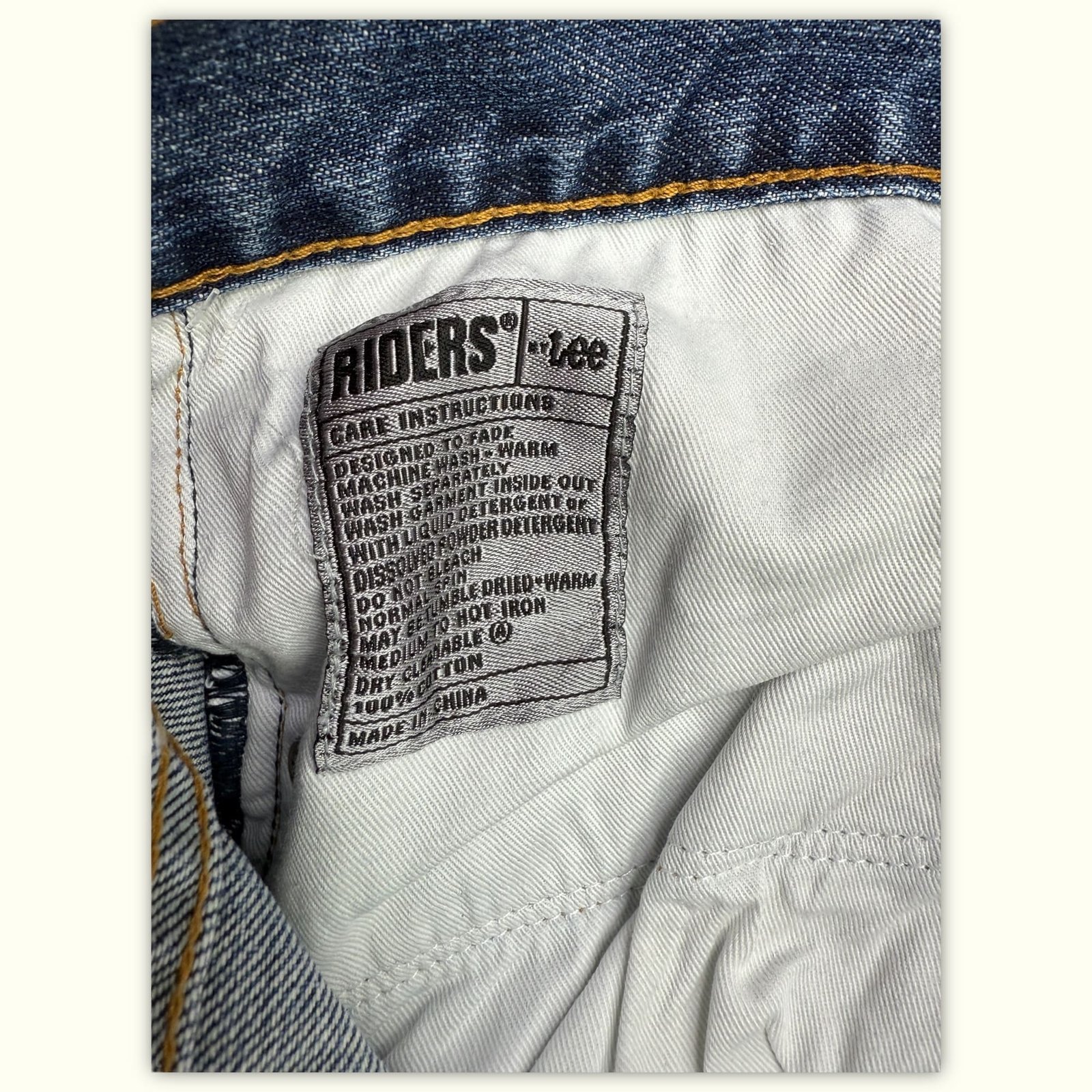 Lee Jean Évasé Homme 2000s Y2K – W38