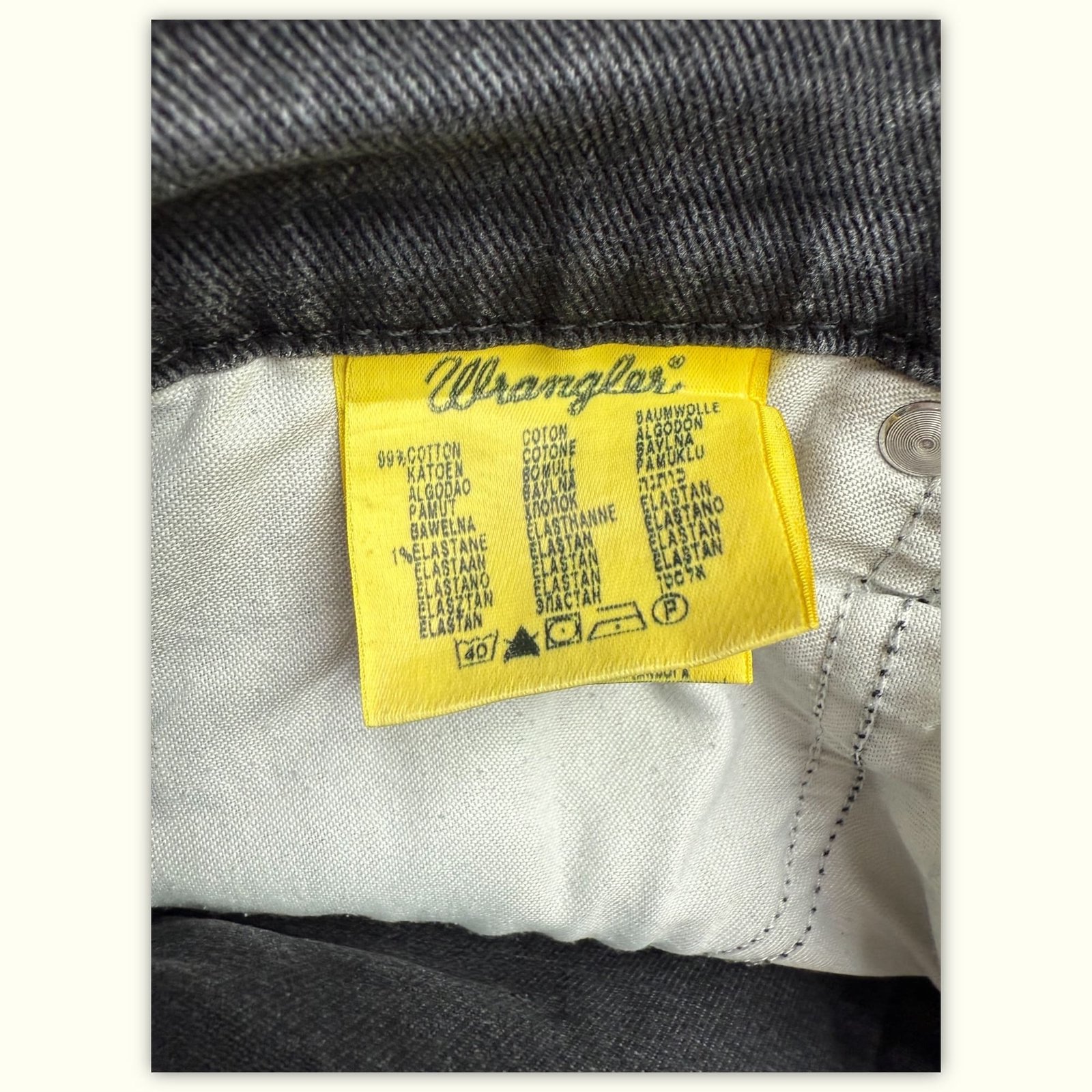 Wrangler Jean Regular Homme 2000s Western – W40