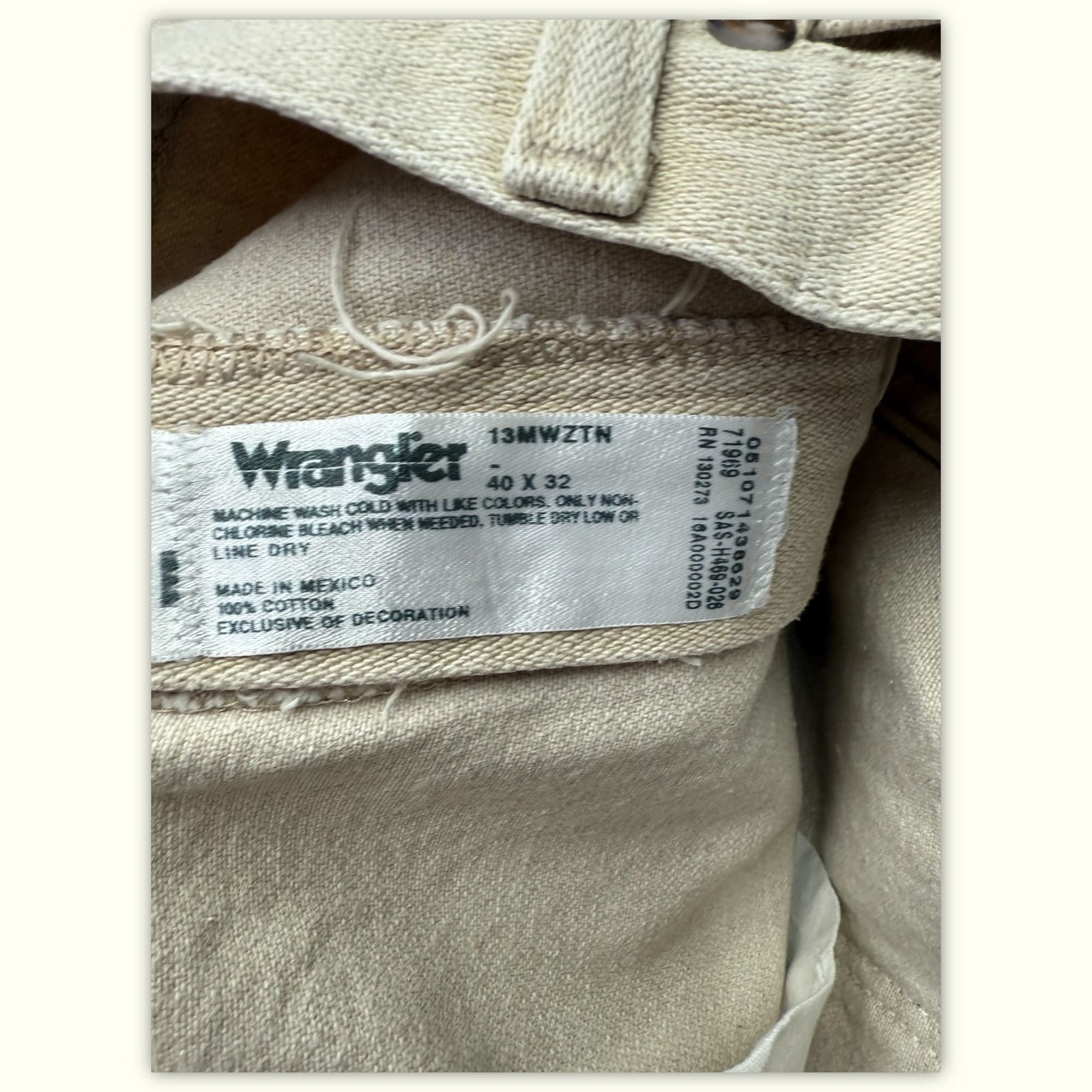Wrangler Jean Regular Homme 2000s Western – W40
