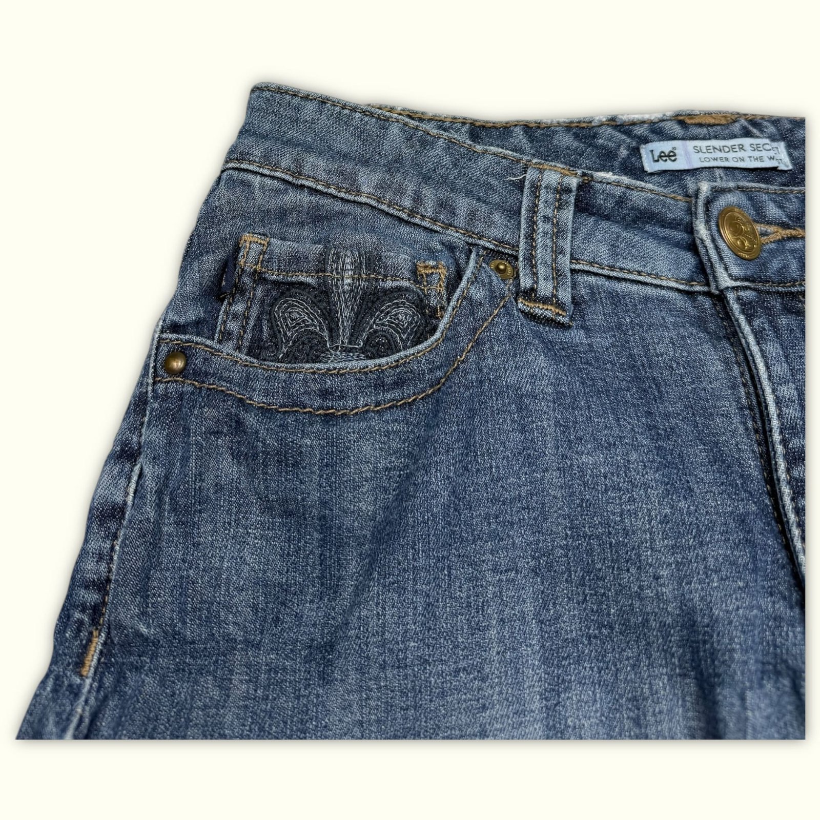 Lee Jean Regular Femme 2000s Y2K – W30