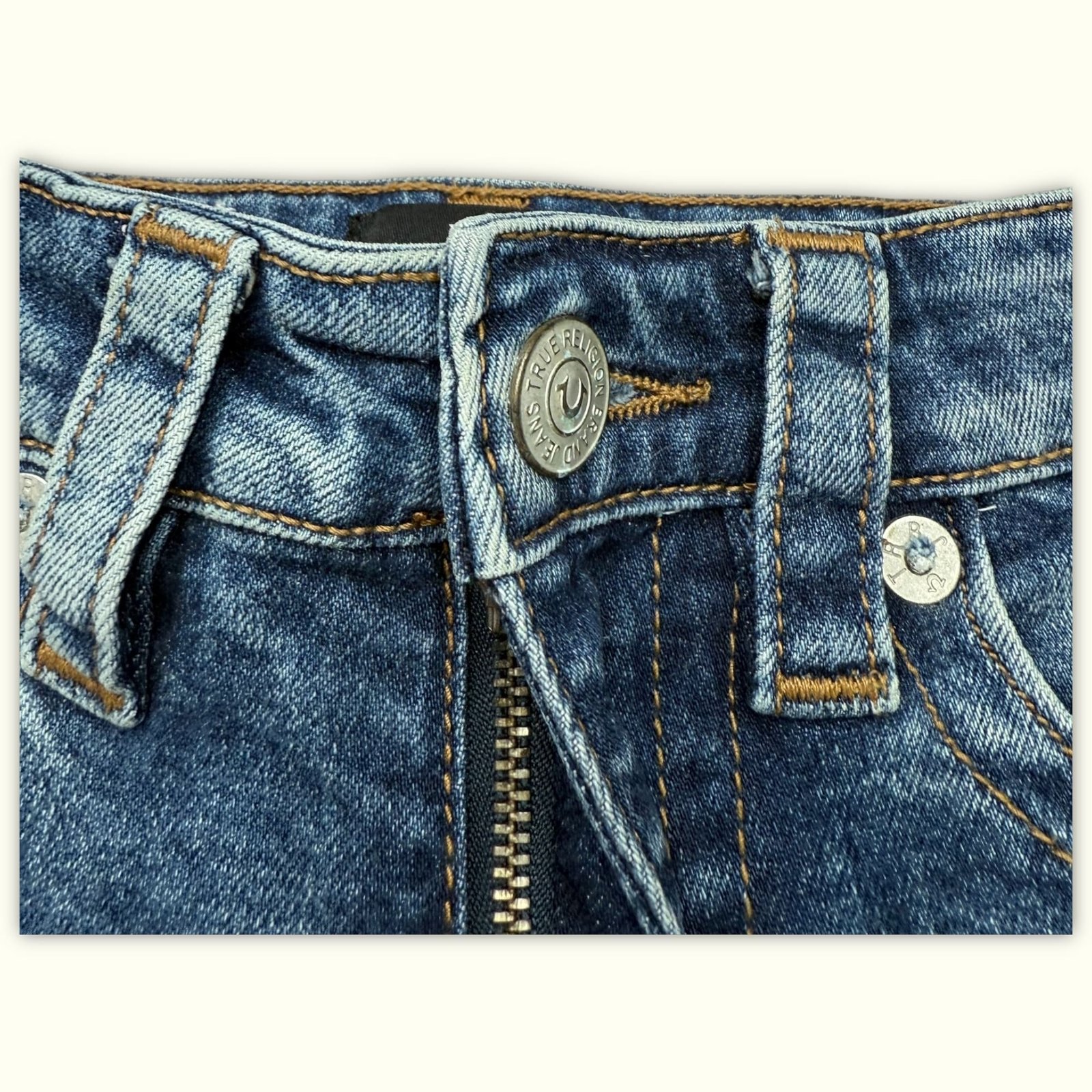 True Religion Jean Bootcut Femme 2010s Y2K – W24