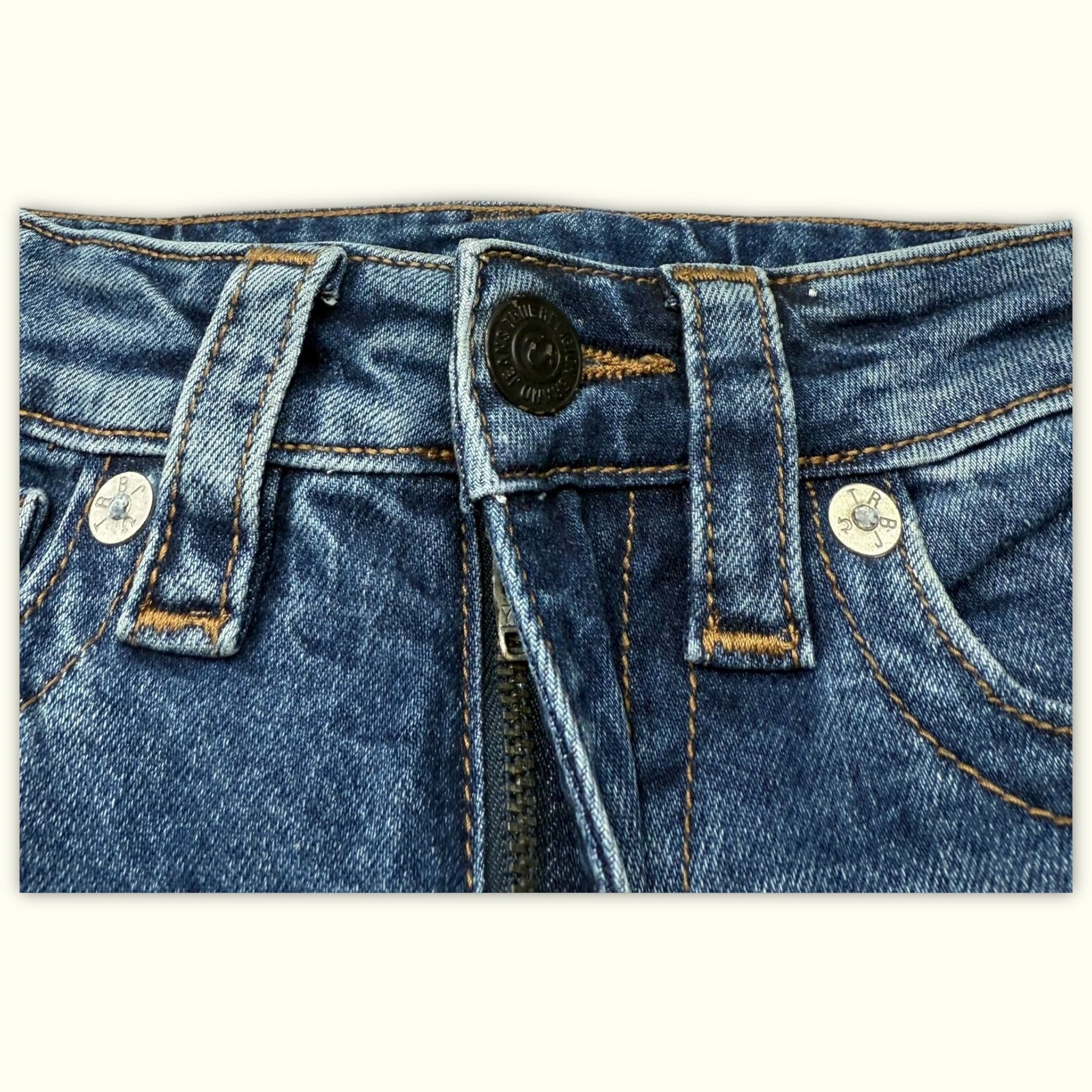 True Religion Jean Évasé Femme 2000s Y2K – W24