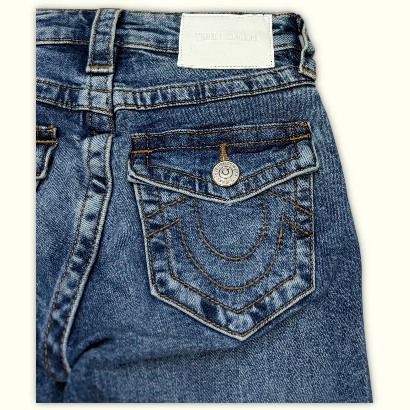 True Religion Jean Bootcut Femme 2010s Y2K – W23
