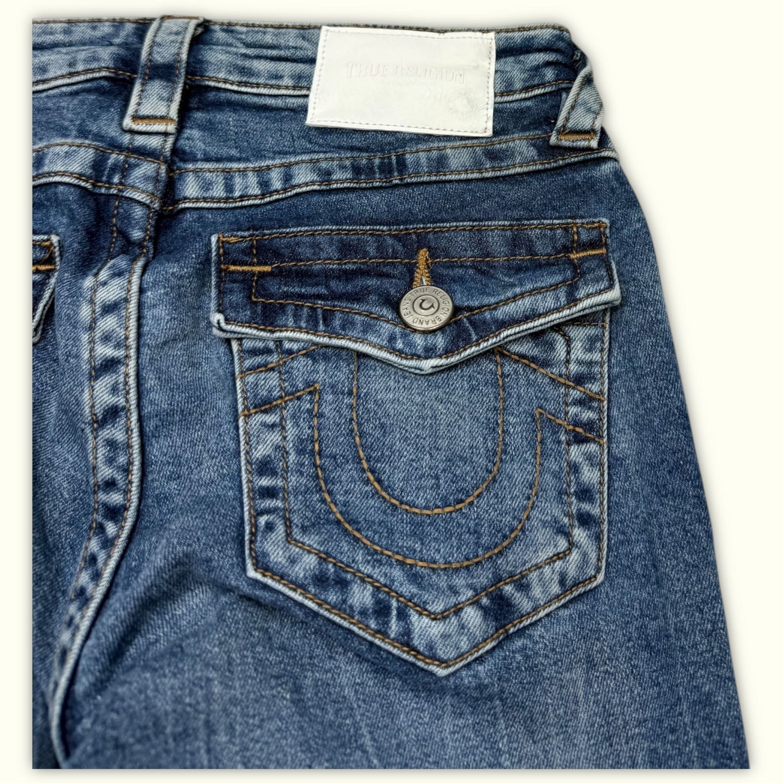 True Religion Jean Bootcut Femme Y2K – W26