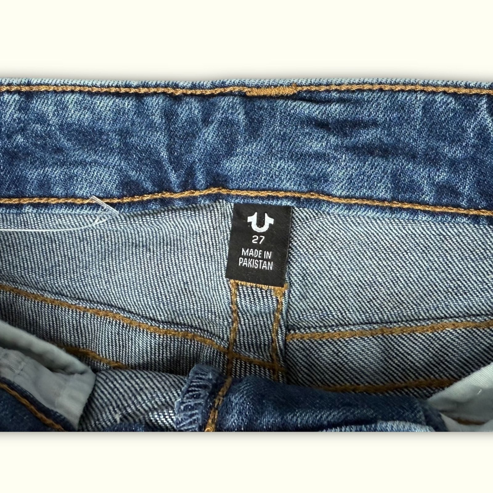 True Religion Jean Évasé Femme 2000s Y2K – W27