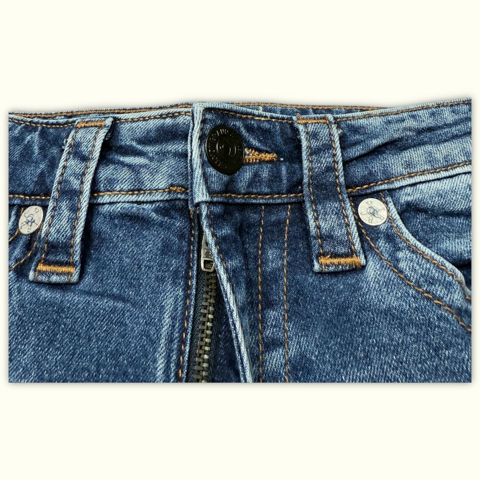 True Religion Jean Évasé Femme 2000s Y2K – W27
