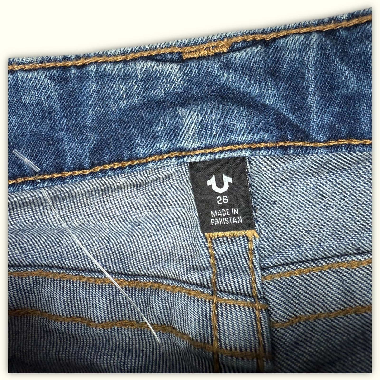 True Religion Jean Bootcut Femme 2010s Y2K – W26