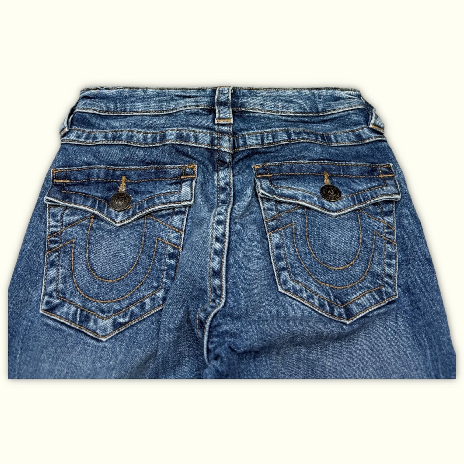 True Religion Jean Bootcut Femme 2010s Y2K – W26
