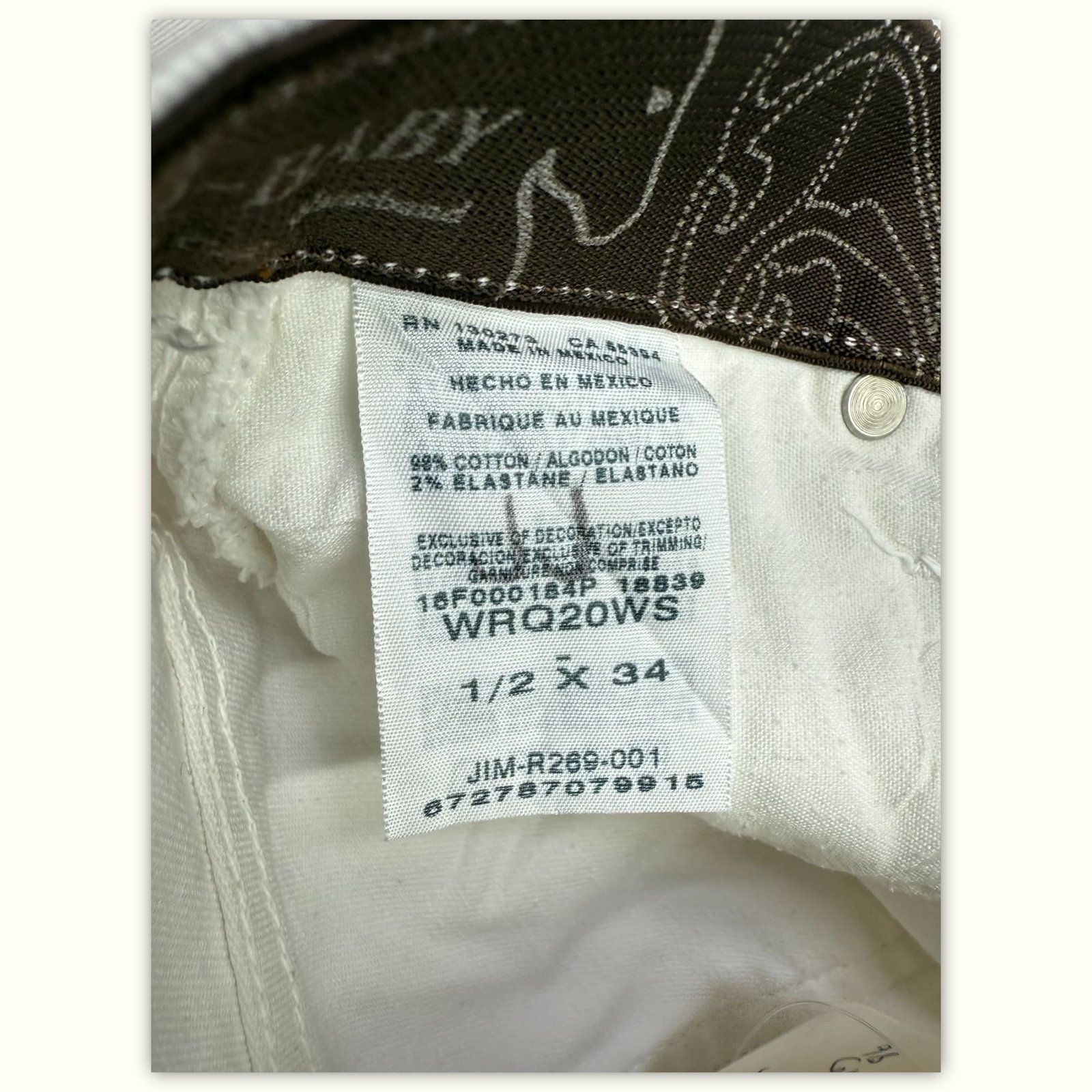 Wrangler Jean Regular Femme Western – W26