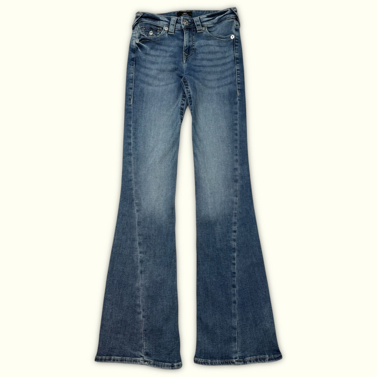 True Religion Jean Évasé Femme Y2K – W25